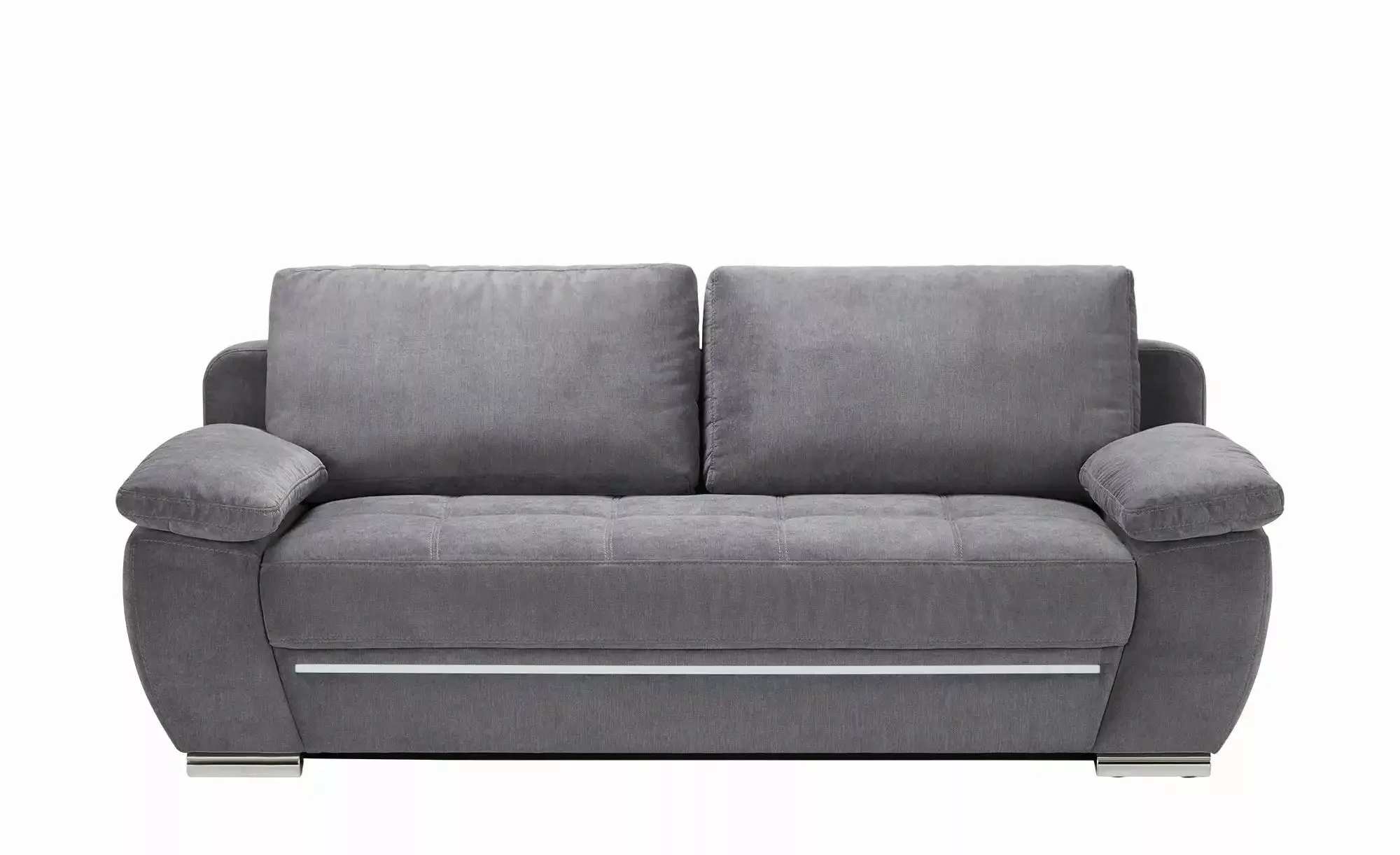 bobb Schlafsofa  Farella LED ¦ grau ¦ Maße (cm): B: 209 H: 88 T: 104.0 Pols günstig online kaufen