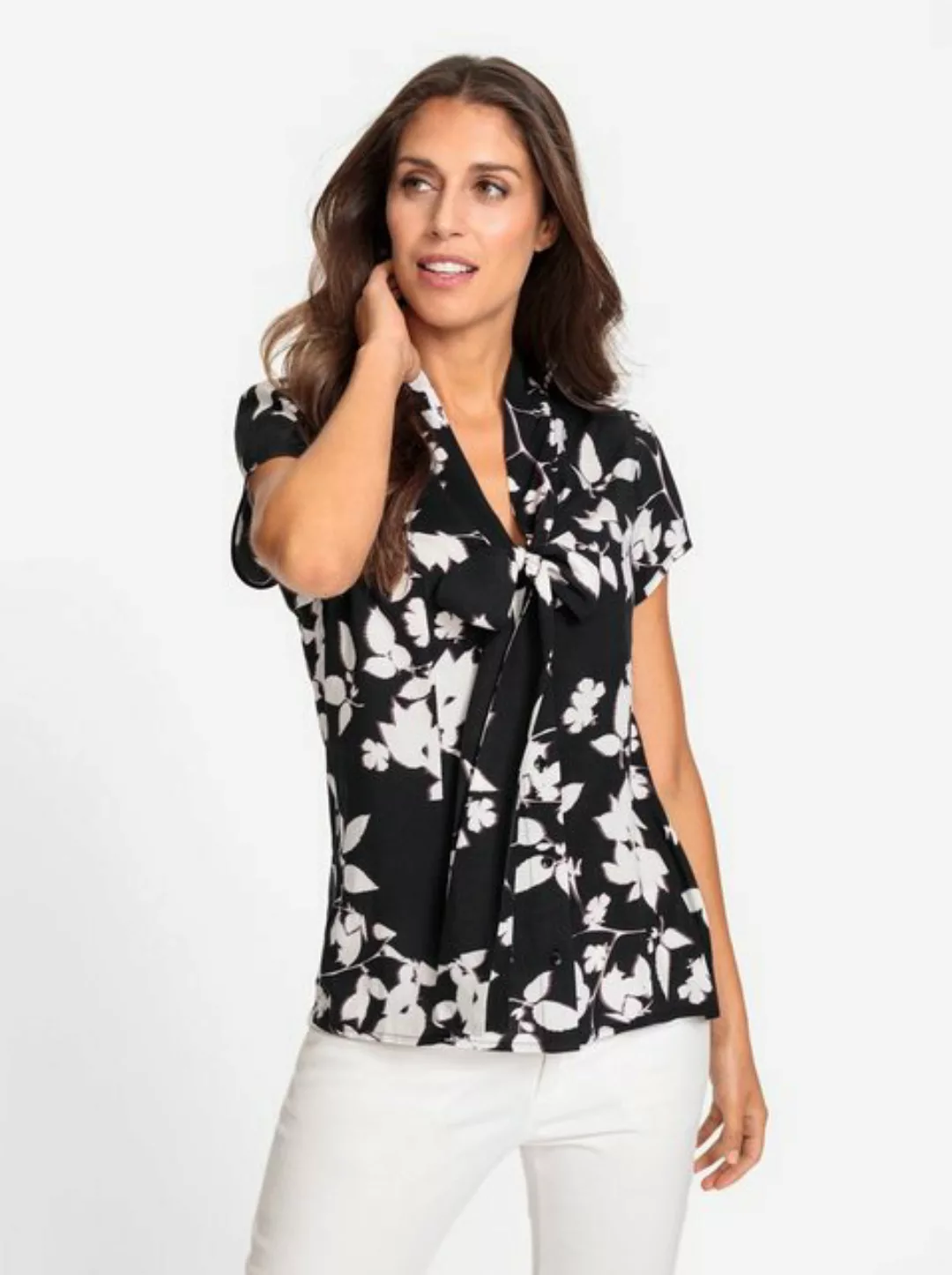 heine Klassische Bluse Druckbluse günstig online kaufen