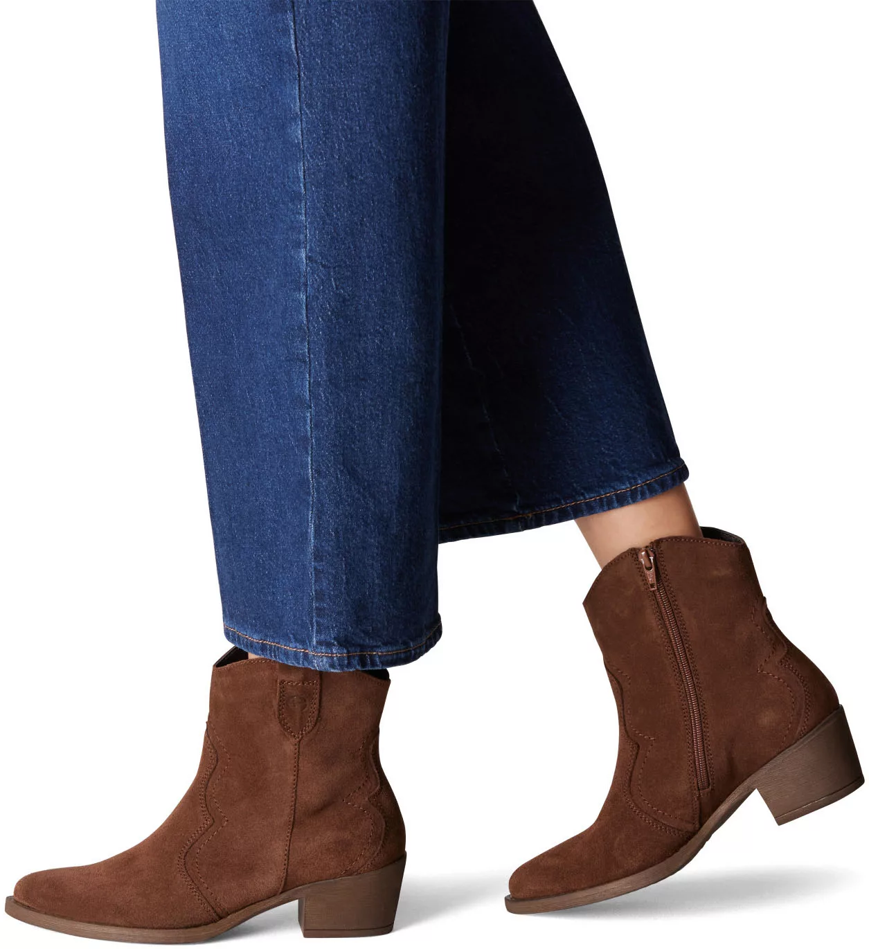 Tamaris Cowboy Boots Damen braun günstig online kaufen