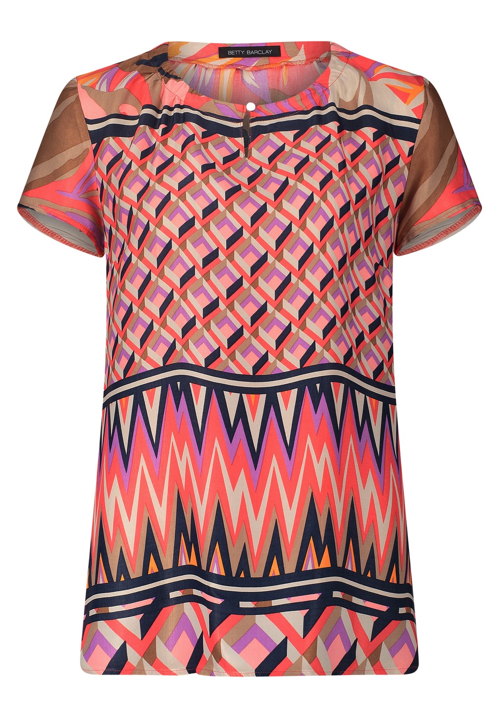 Betty Barclay Schlupfbluse "Betty Barclay Damen Schlupfbluse mit Muster" günstig online kaufen