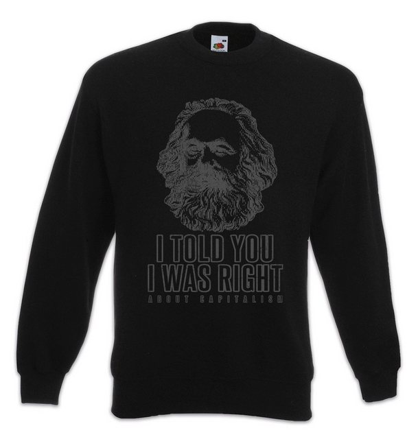 Urban Backwoods Sweatshirt I Told You I Was Right Sweatshirt About Capitali günstig online kaufen