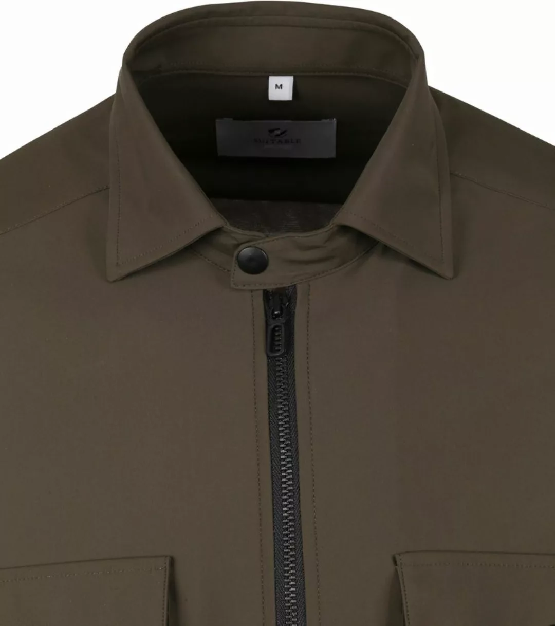 Suitable Jacket Shirt Dunkelgrün - Größe XXL günstig online kaufen