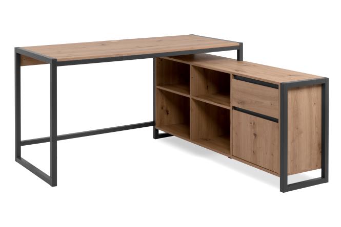 Eck-Schreibtisch  Fiano ¦ holzfarben ¦ Maße (cm): B: 139 H: 75 T: 142 Tisch günstig online kaufen