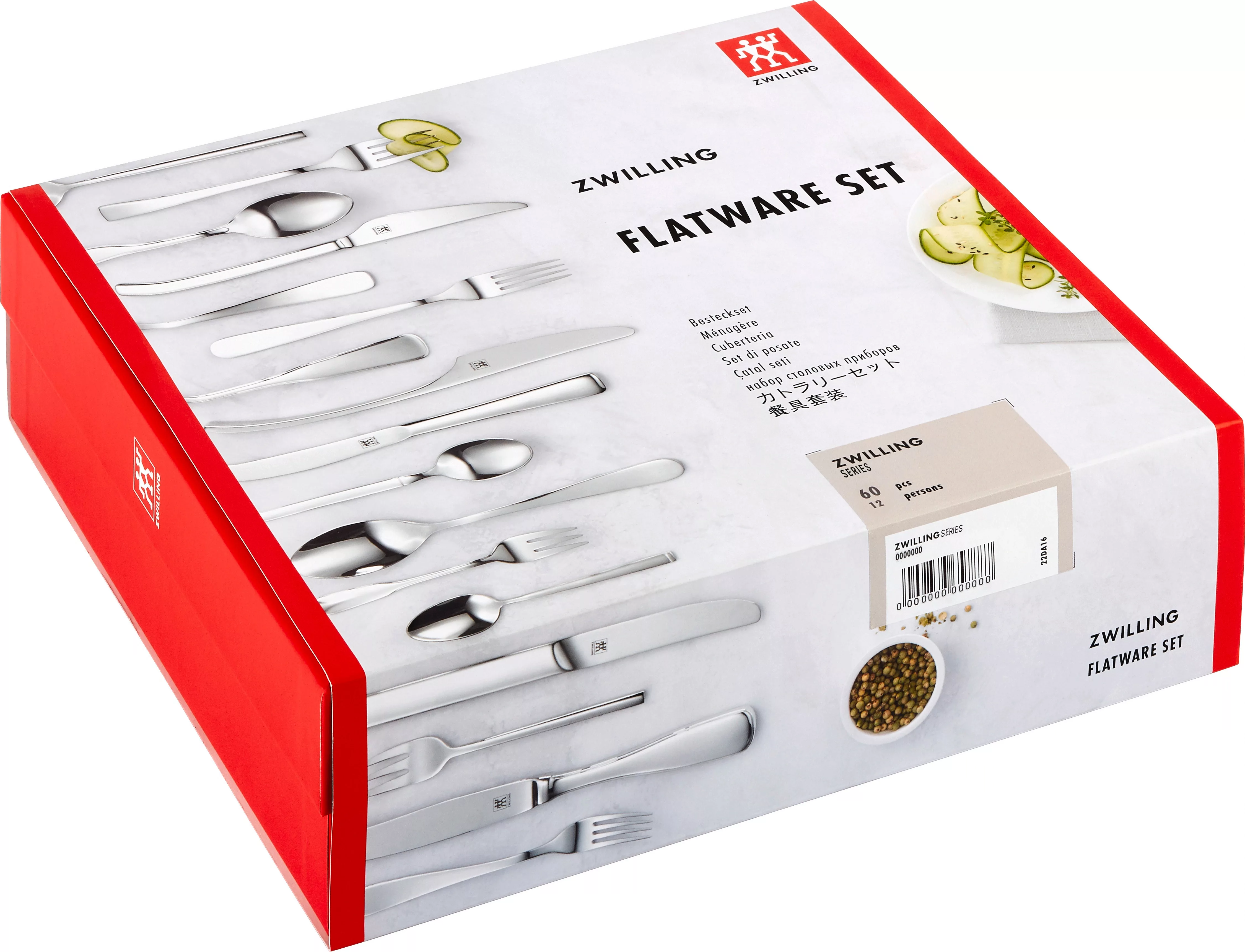 Zwilling Besteck-Set »King, mattiert«, (Set, 60 tlg.), Rostfrei günstig online kaufen