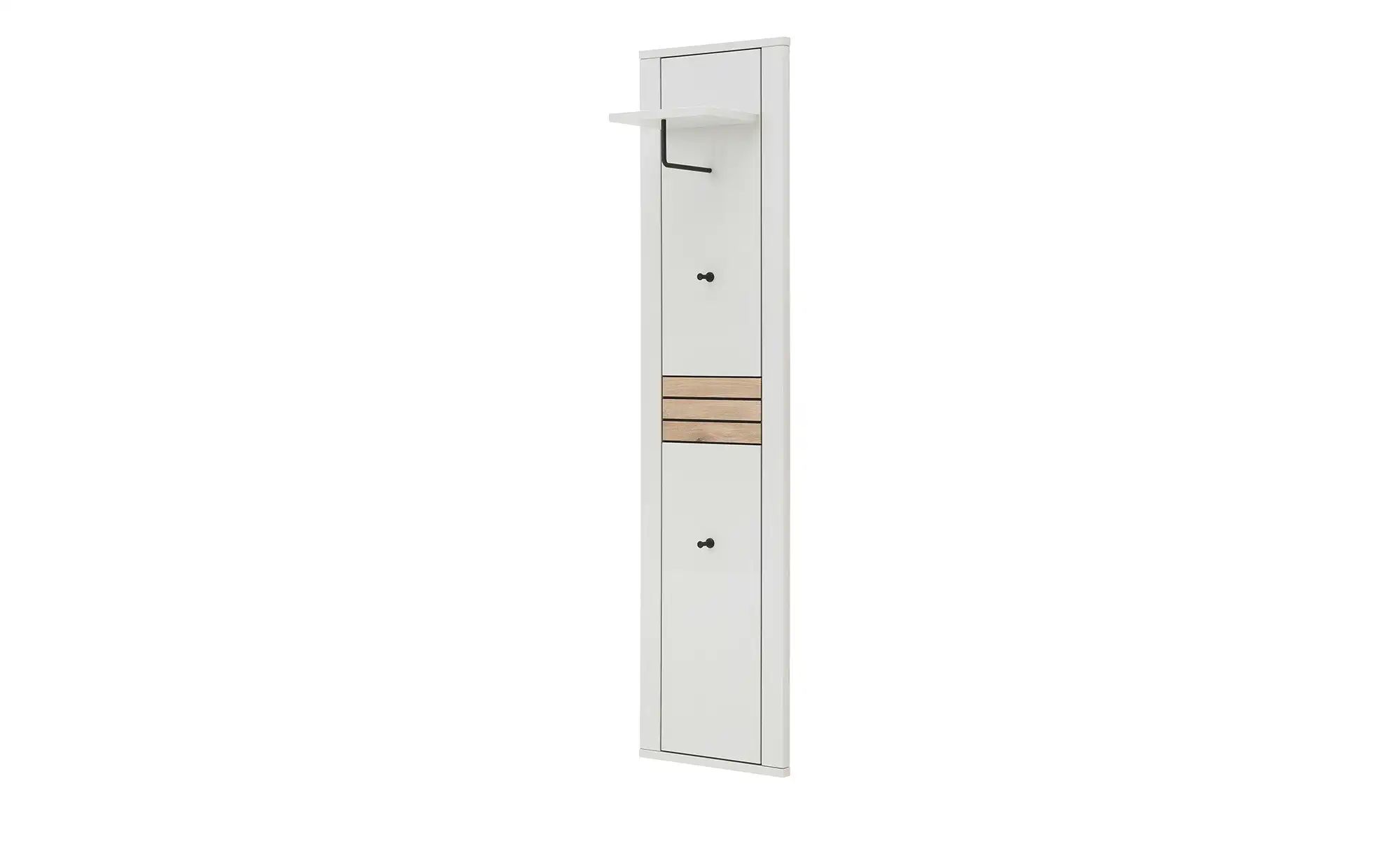 Garderobenpaneel  Octave ¦ weiß ¦ Holzwerkstoff ¦ Maße (cm): B: 44 H: 183 T günstig online kaufen