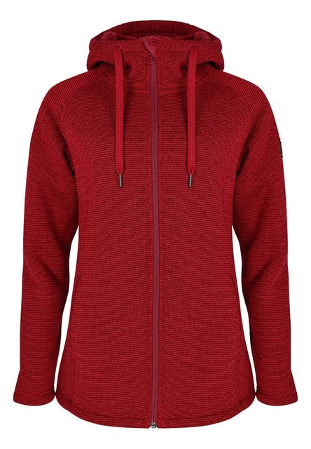 Elkline Fleecejacke Fireplace warm gefütterte Strickfleecejacke mit Kapuze günstig online kaufen