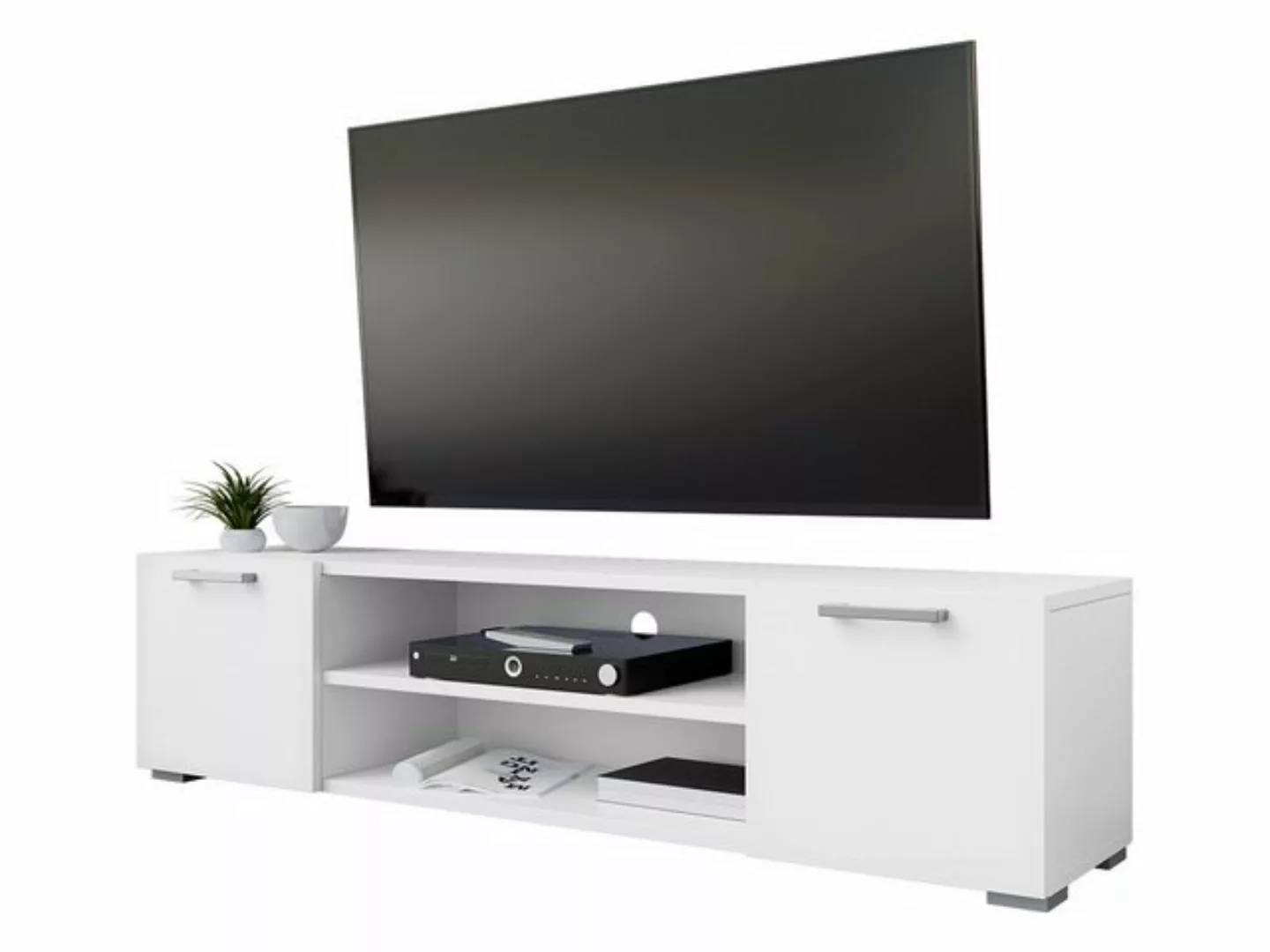 MIRJAN24 TV-Schrank Gimren 2D (mit zwei Drehtüren) 156x35x35 cm günstig online kaufen
