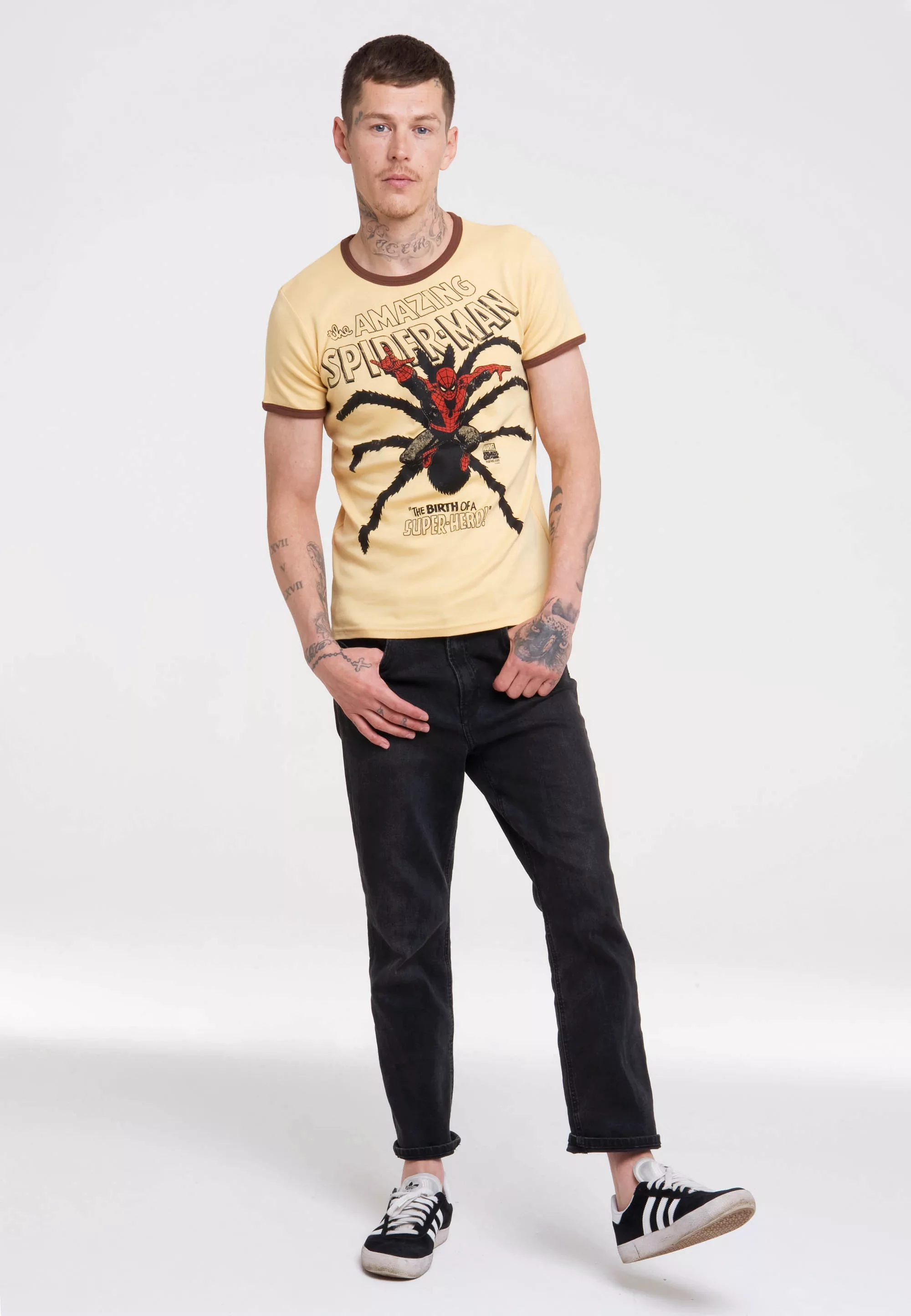 LOGOSHIRT T-Shirt "Spider-Man", mit detailliertem Print günstig online kaufen