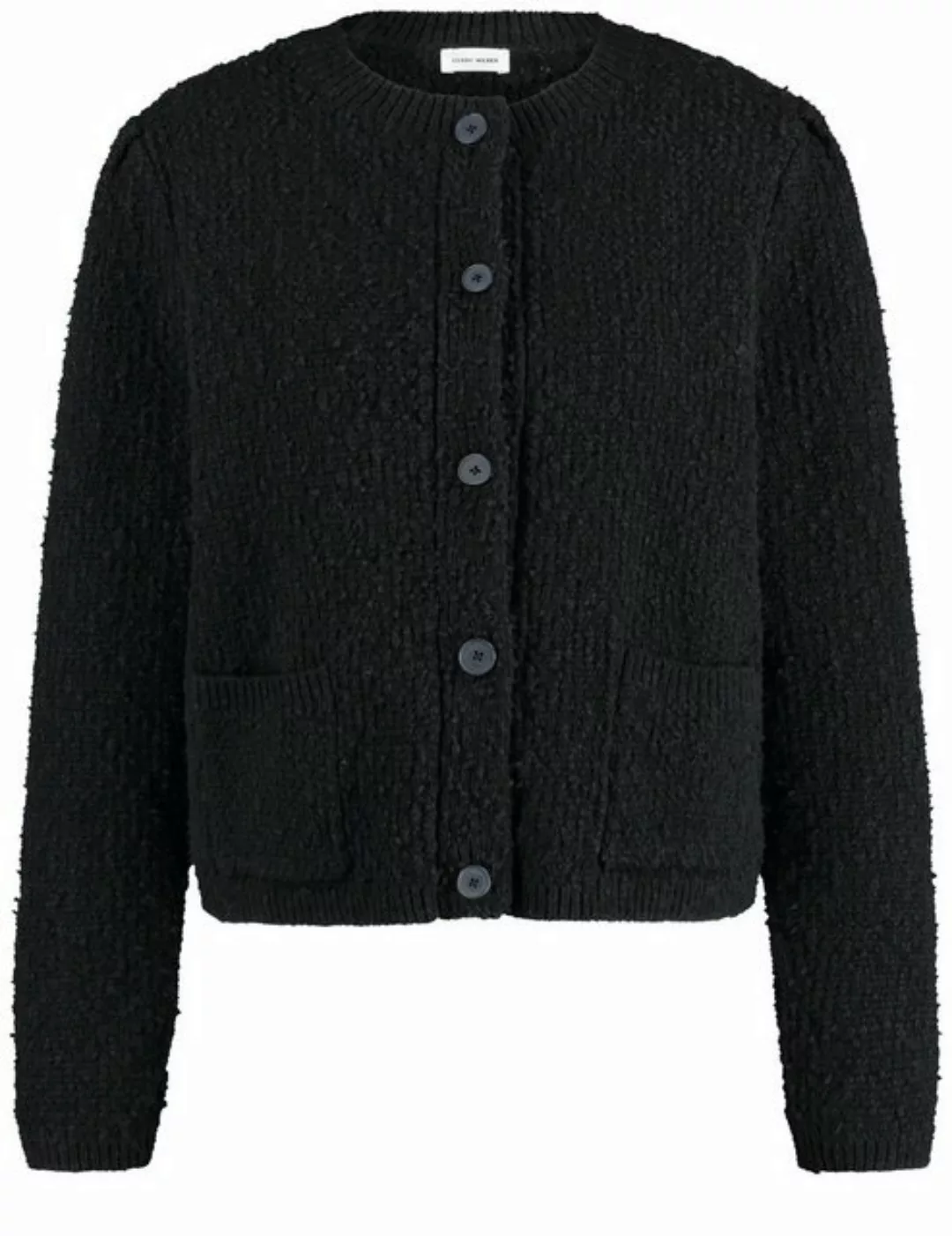 GERRY WEBER Strickpullover Kastige Strickjacke in Strukturoptik günstig online kaufen