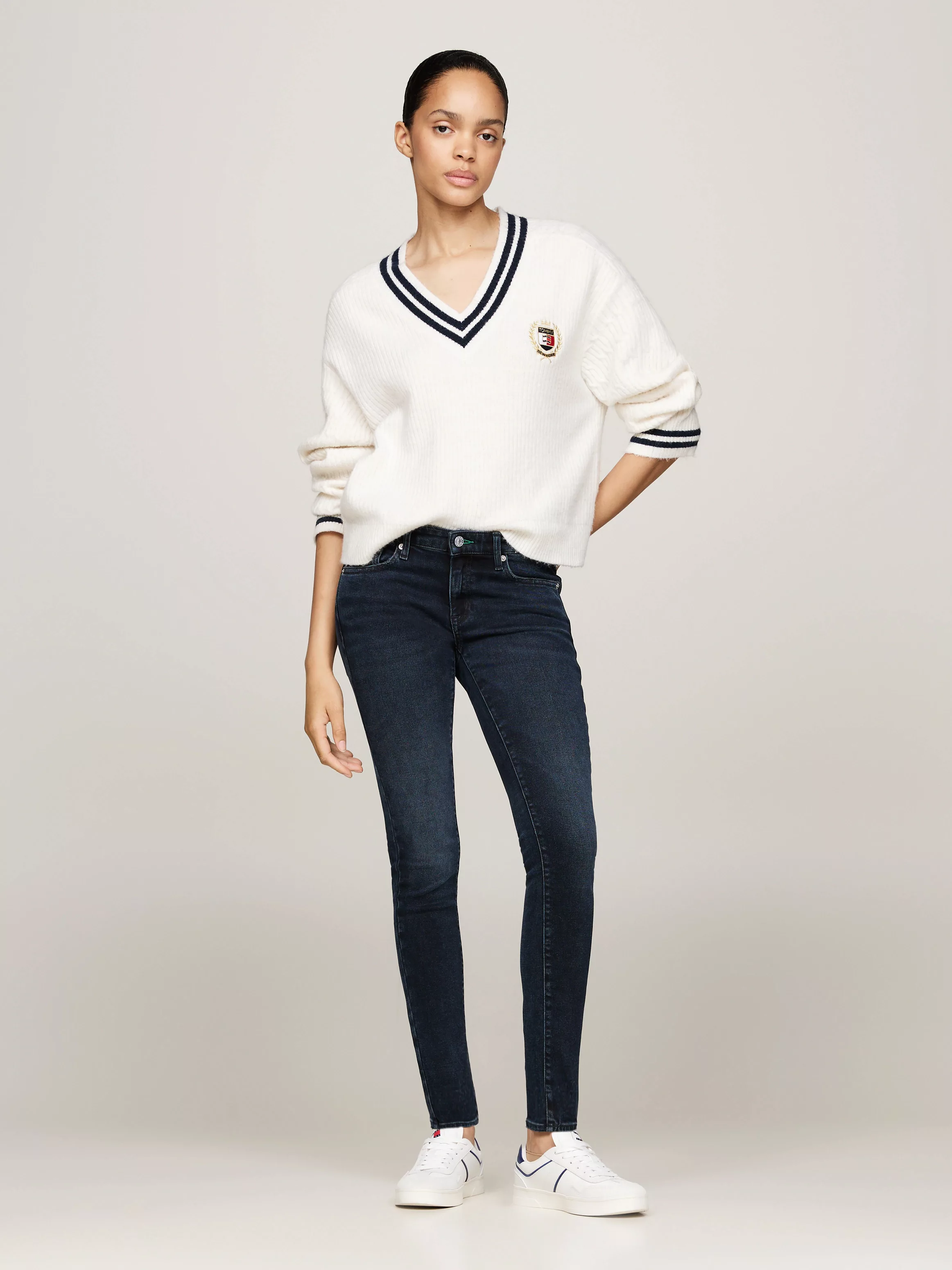 Tommy Jeans Skinny-fit-Jeans Tommy Jeans Damenjeans Low Waist Skinny mit Wa günstig online kaufen