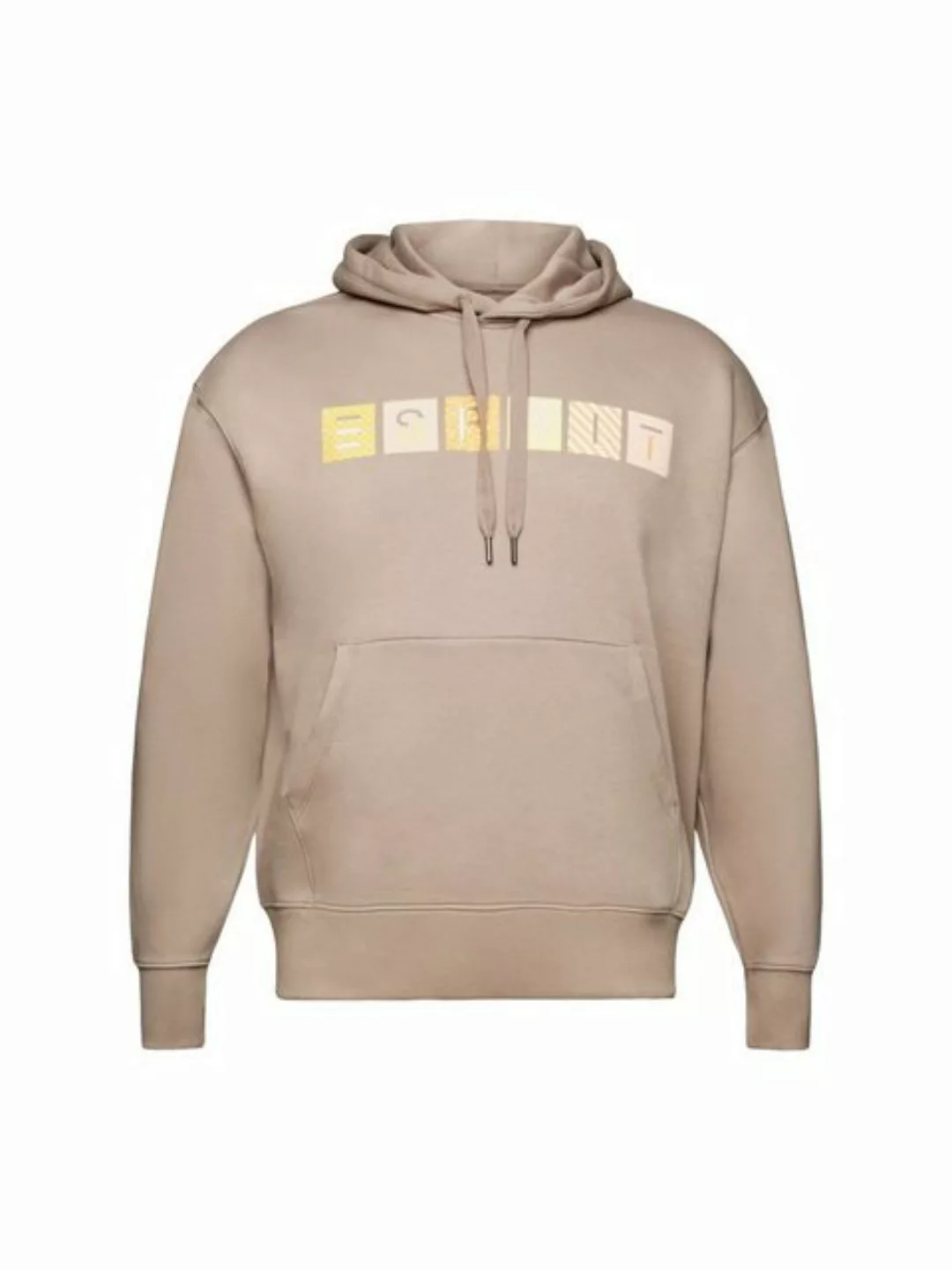 Esprit Sweatshirt Kapuzensweatshirt aus Fleece mit Logo (1-tlg) günstig online kaufen