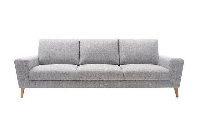 JVmoebel Sofa Graue Sofagarnitur 3+1 Sitz Polstergarnitur Sessel Sofas Luxu günstig online kaufen