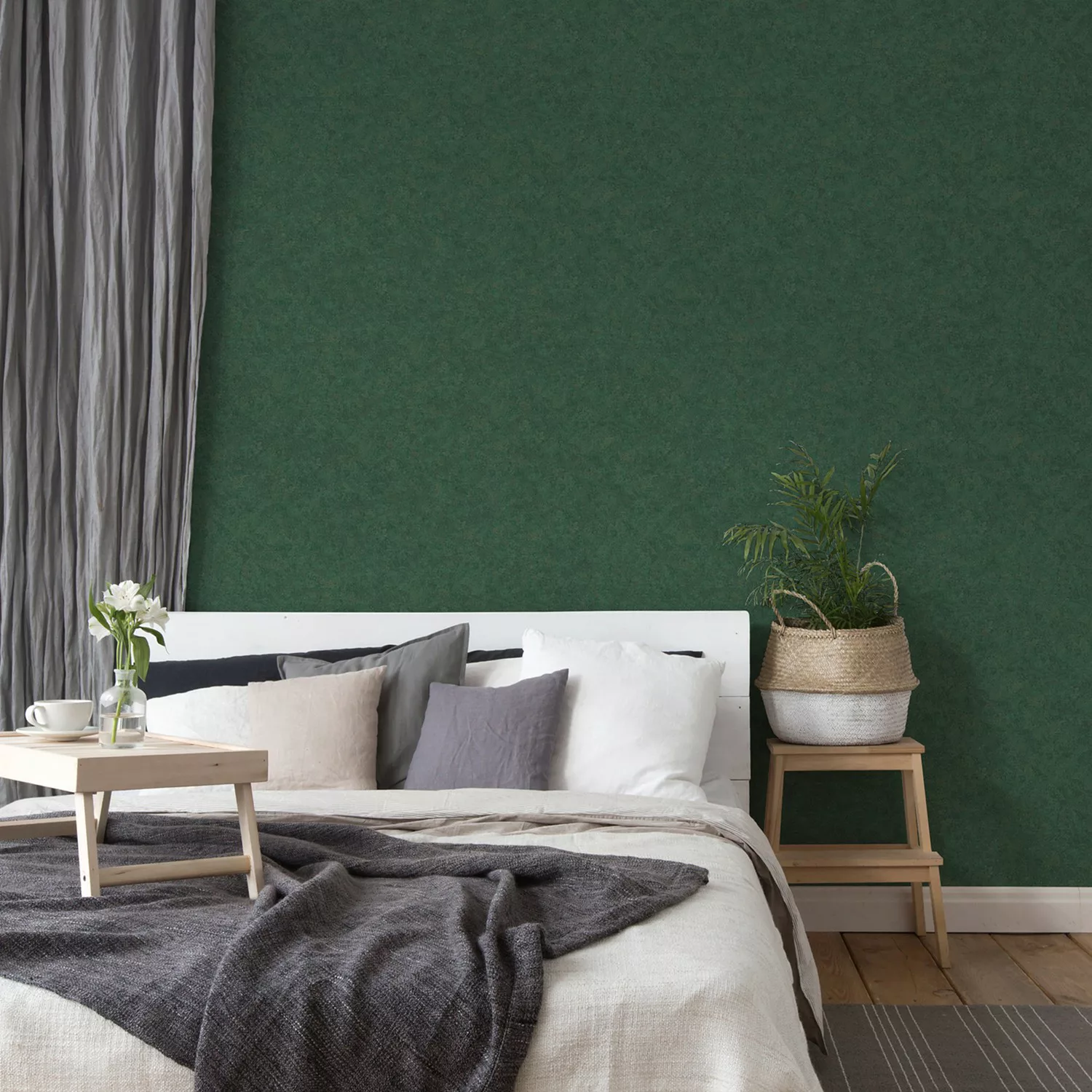 Bricoflor Hellgraue Tapete in Betonoptik für Schlafzimmer und Flur Einfarbi günstig online kaufen