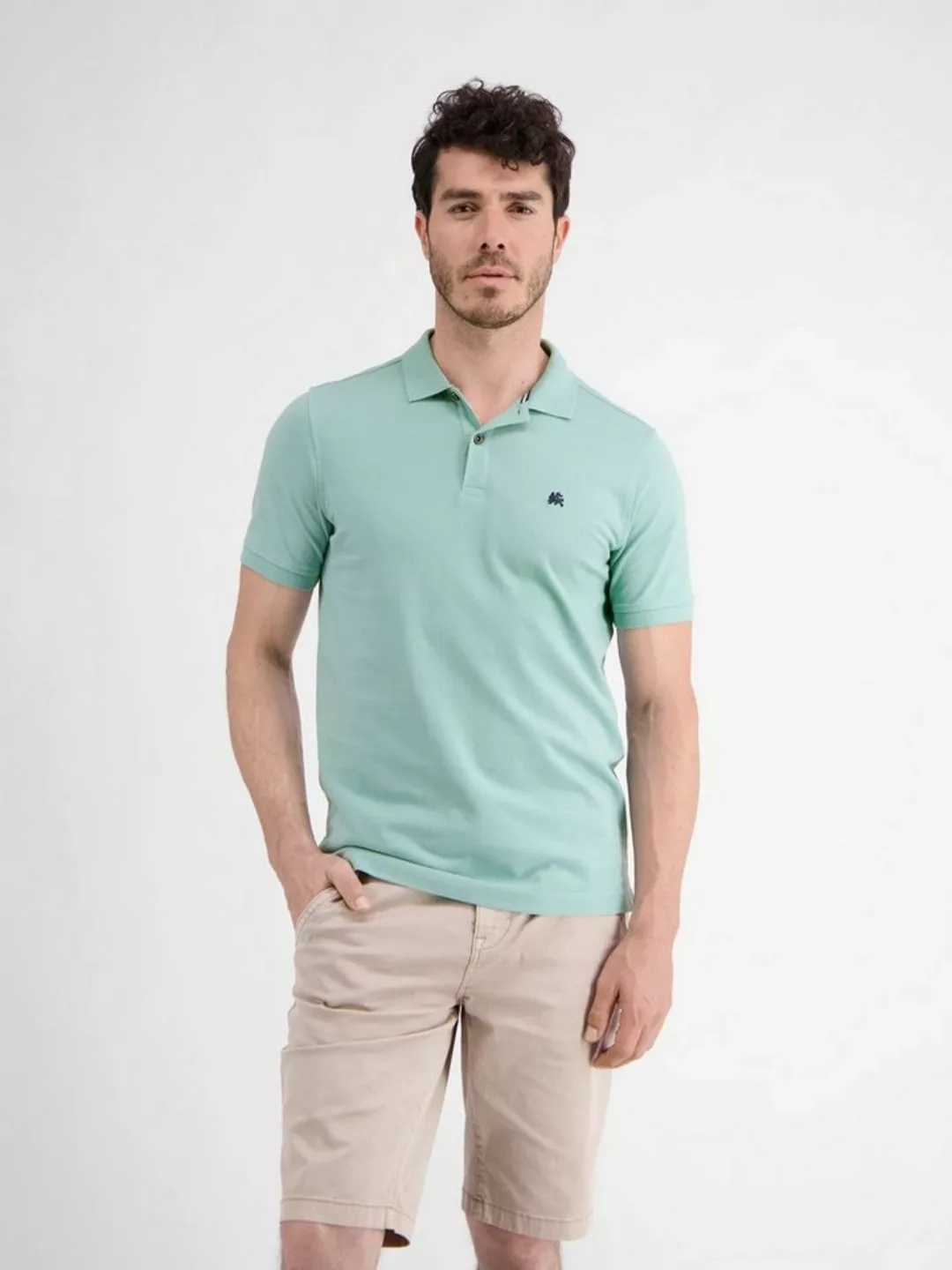 LERROS Poloshirt "LERROS Herren Poloshirt in sportiver Waffelpiquéqualität" günstig online kaufen