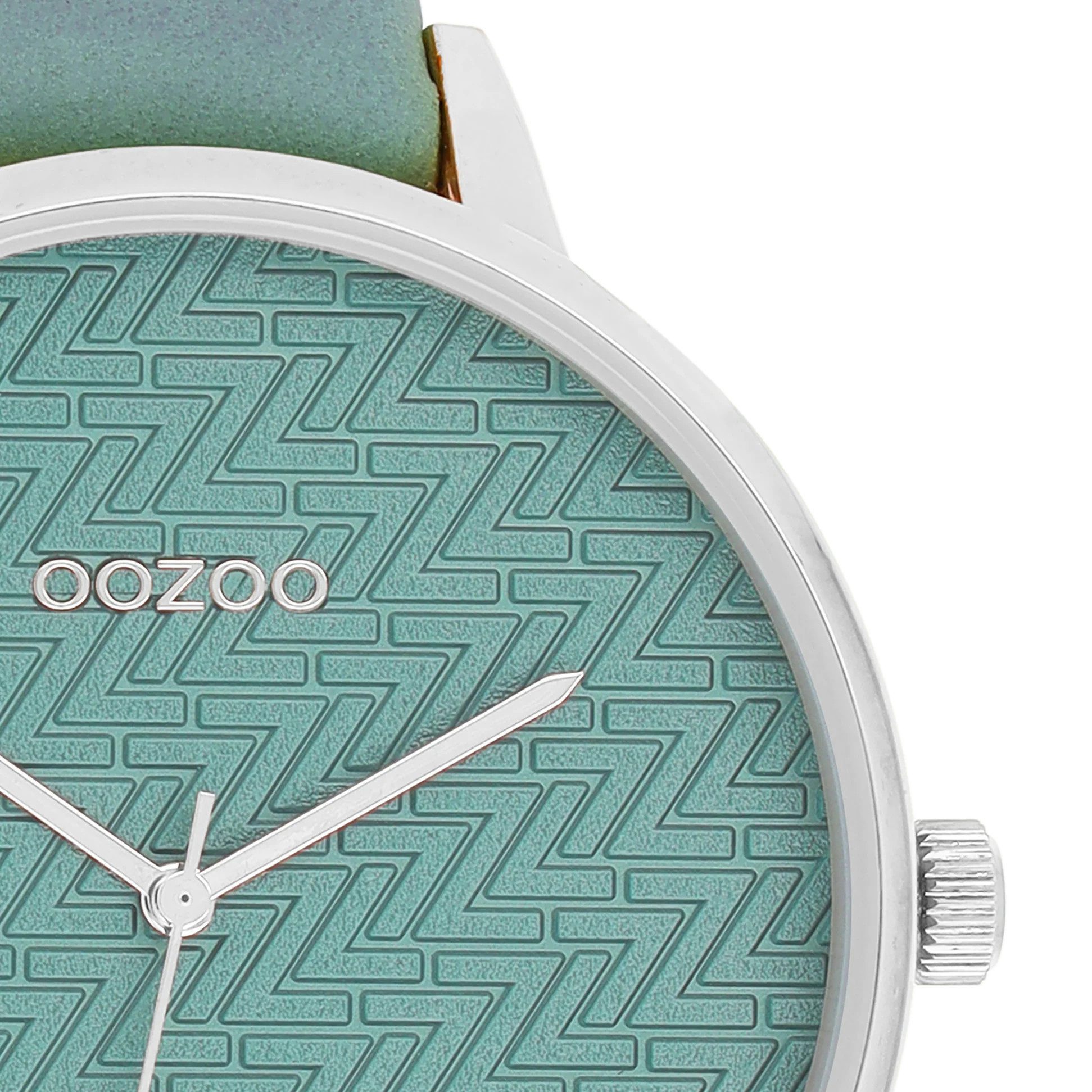 OOZOO Quarzuhr Damen Armbanduhr C10406, Mintgrün, günstig online kaufen