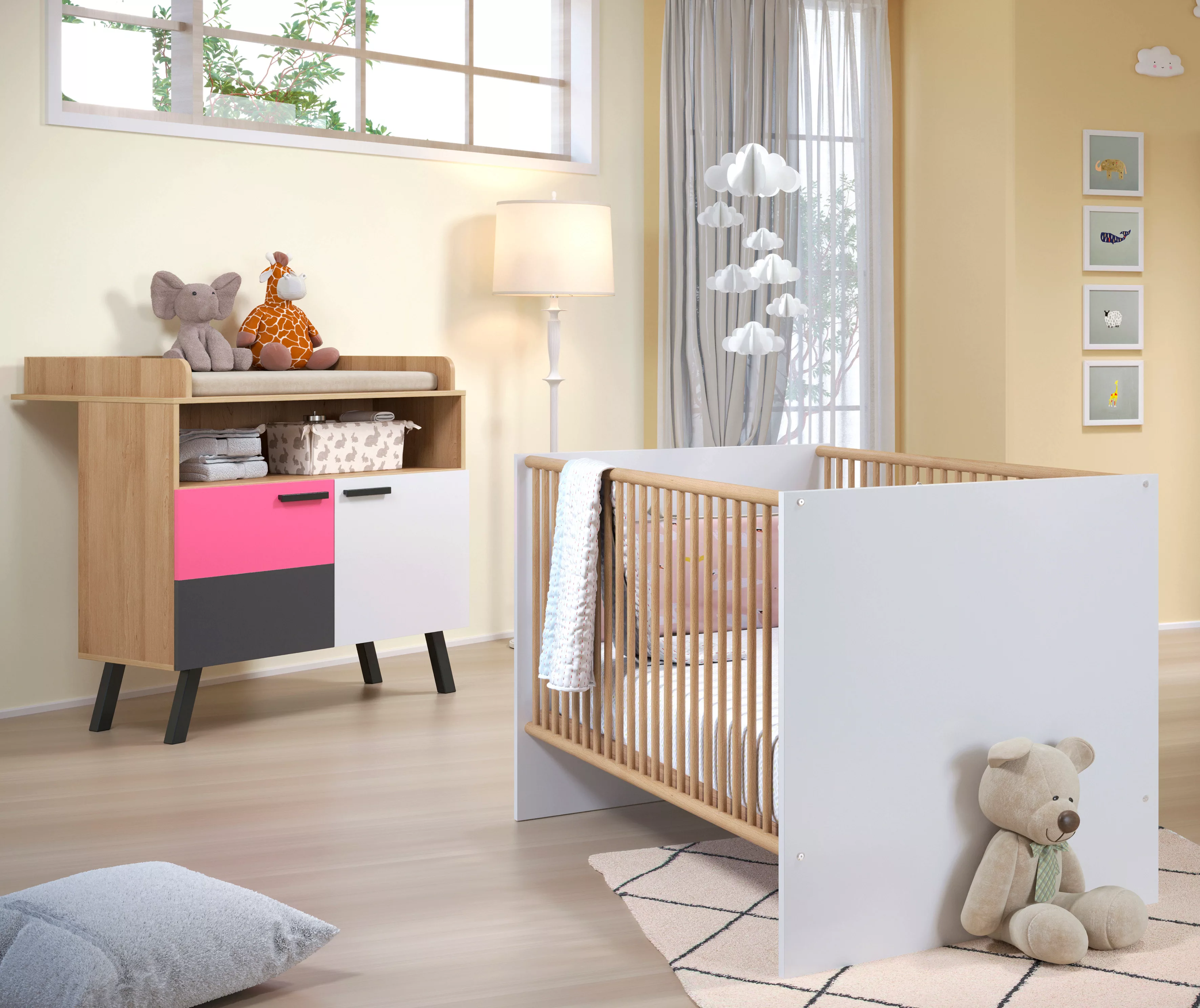 trendteam Babymöbel-Set "Mats", (2 St.) günstig online kaufen