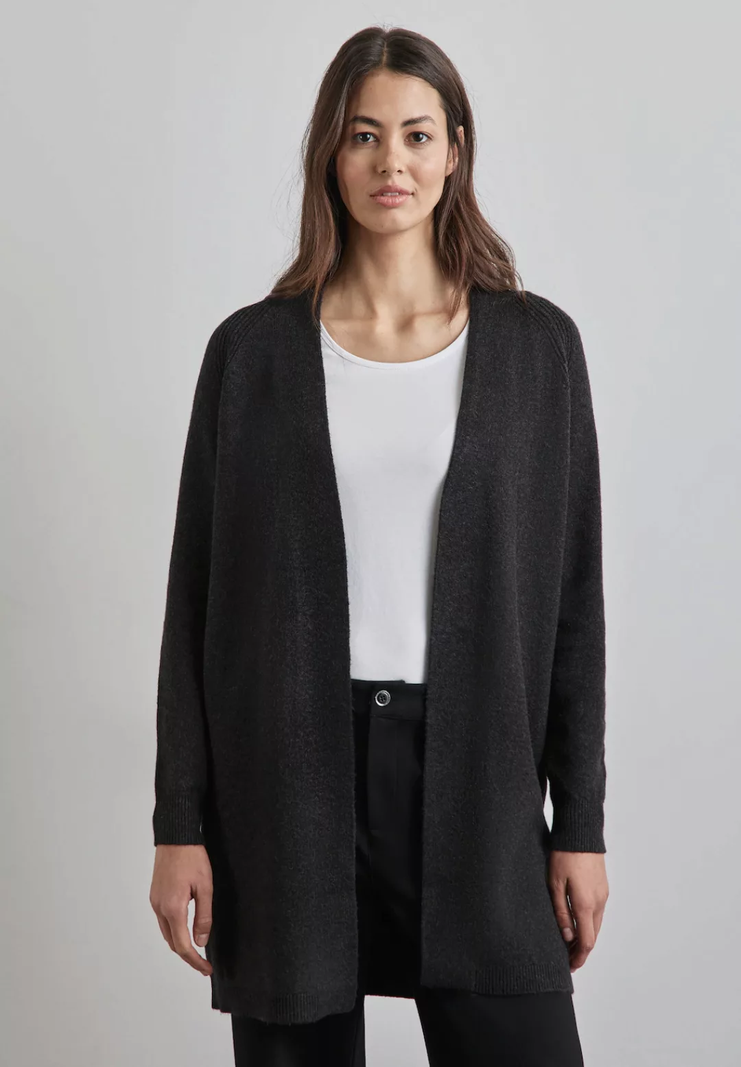 STREET ONE Cardigan, verschlusslos günstig online kaufen