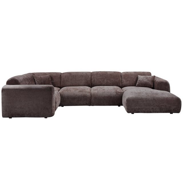 WOOOD Ecksofa Cloud aus Chenille-Stoff Links günstig online kaufen