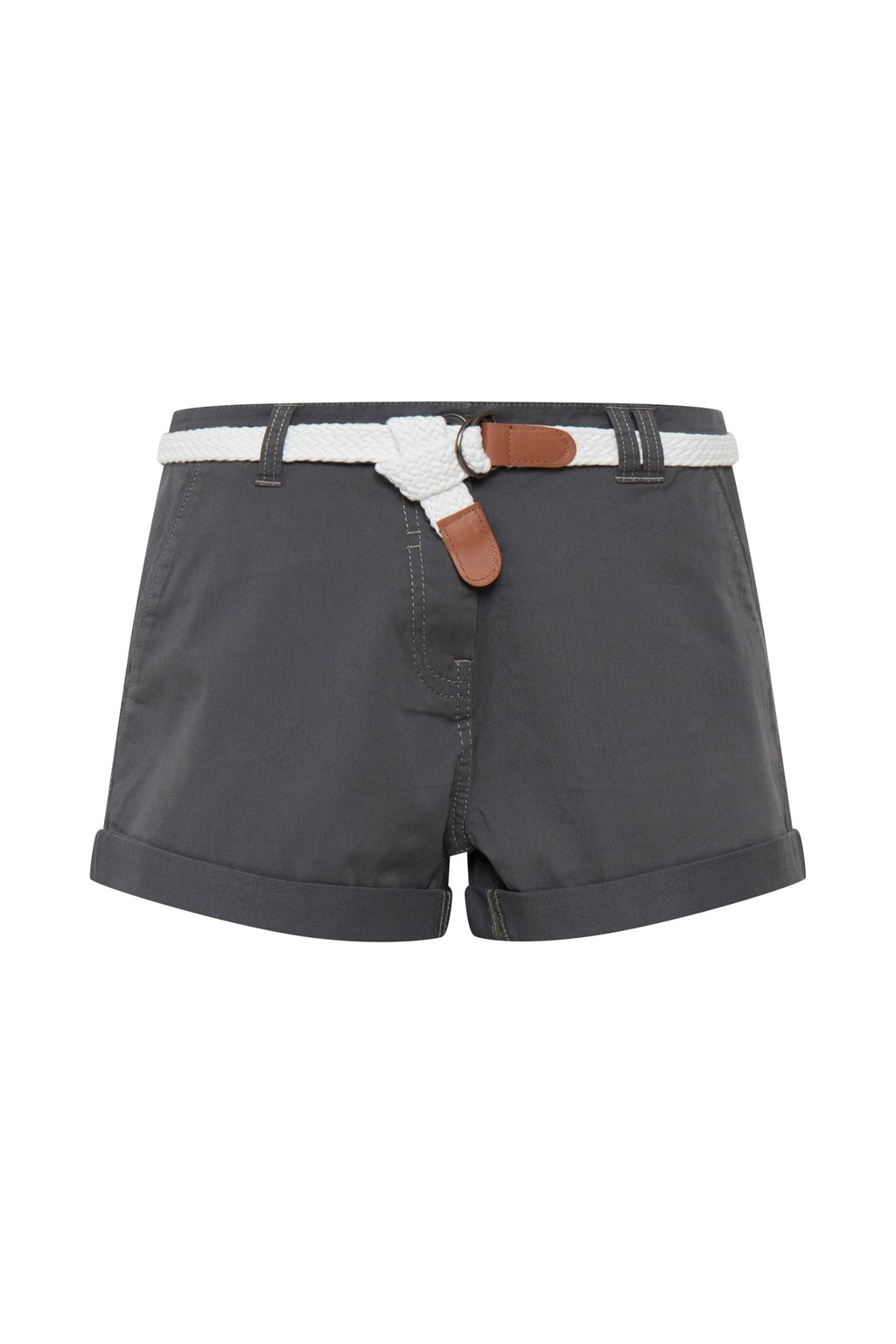 OXMO Chinoshorts OXChanett Shorts mit Gürtel in geflochtener Optik günstig online kaufen