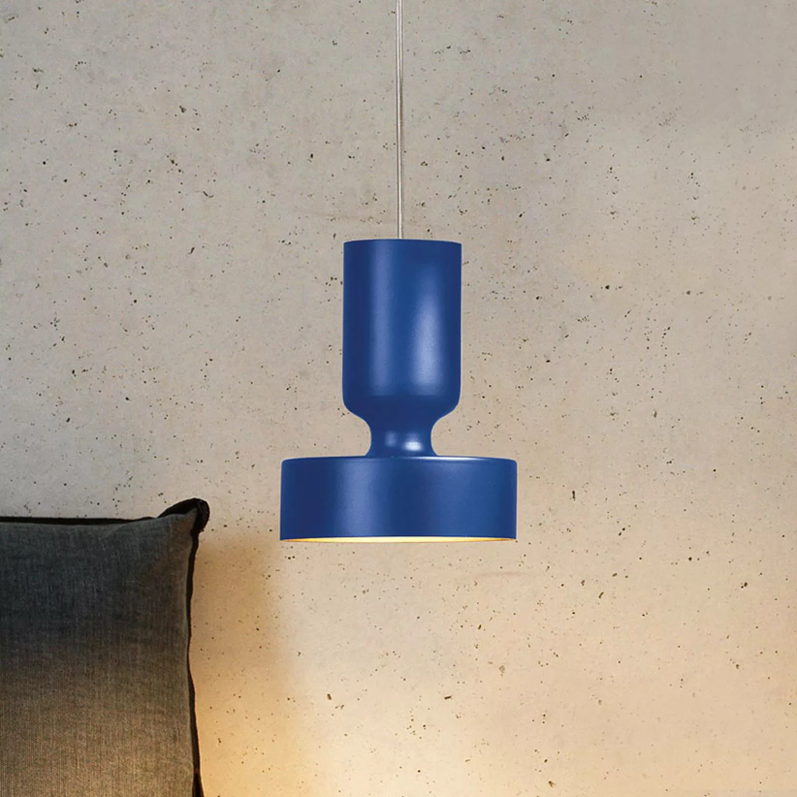 Modo Luce Hammer Hängelampe Ø 15 cm dunkelblau günstig online kaufen