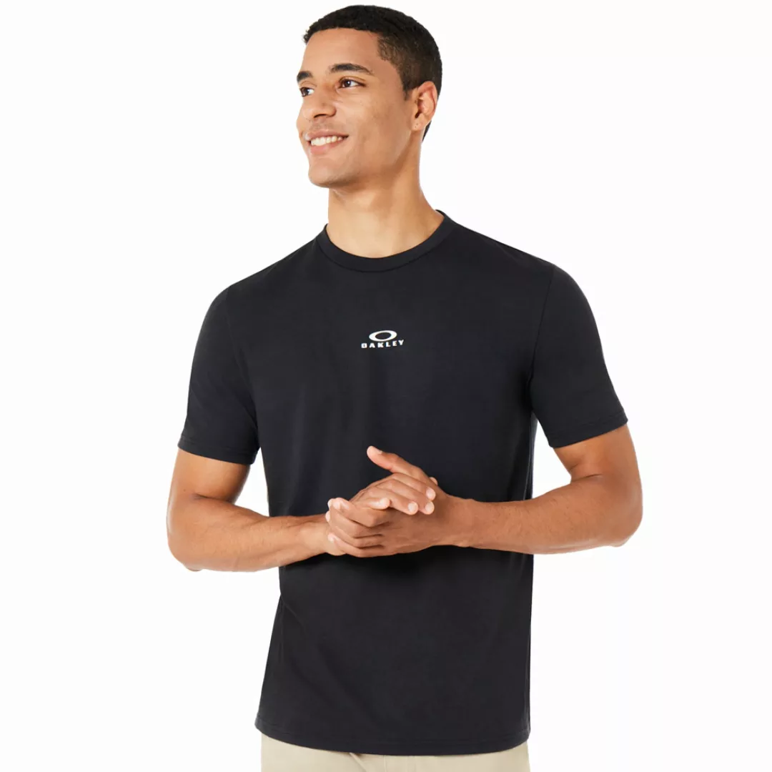 Oakley Bark News Short Sleeve Blackout günstig online kaufen