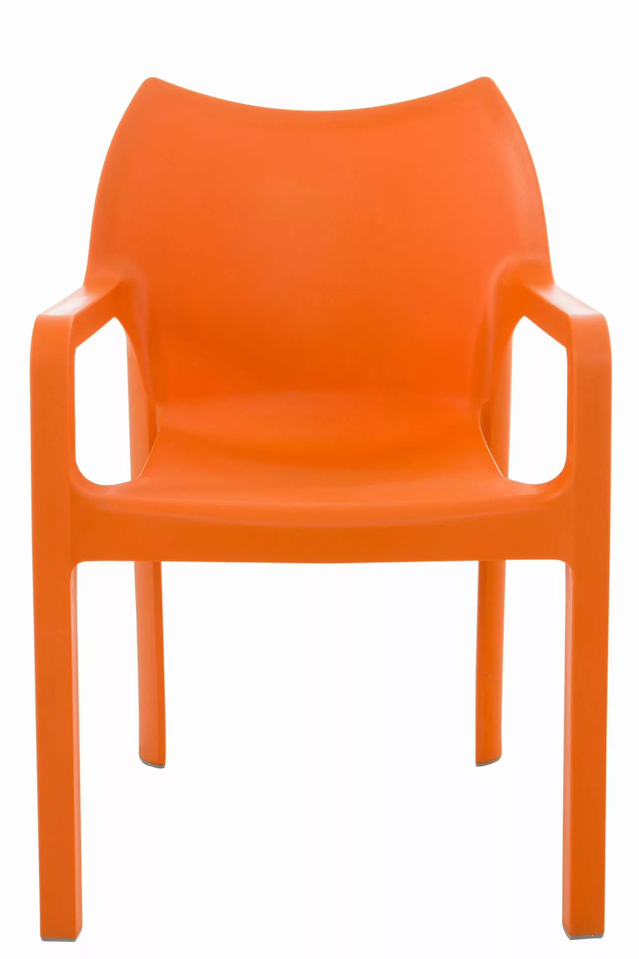 2er Set Stapelstuhl Diva Orange günstig online kaufen