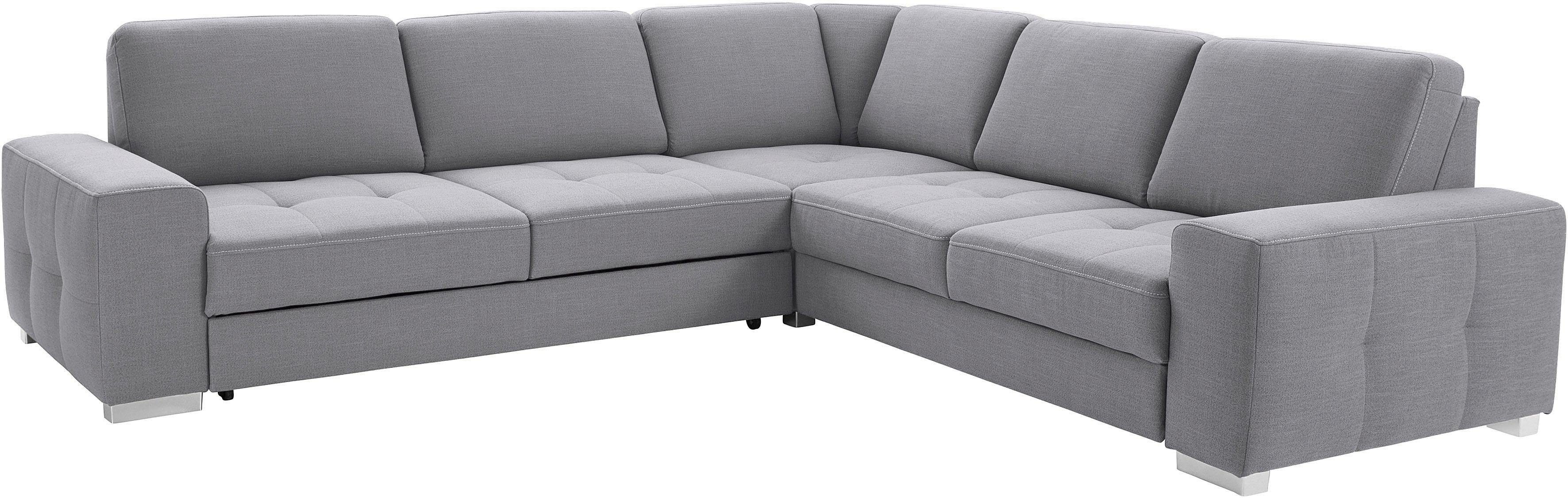 sit&more Ecksofa Santorini L-Form, mit Federkern günstig online kaufen