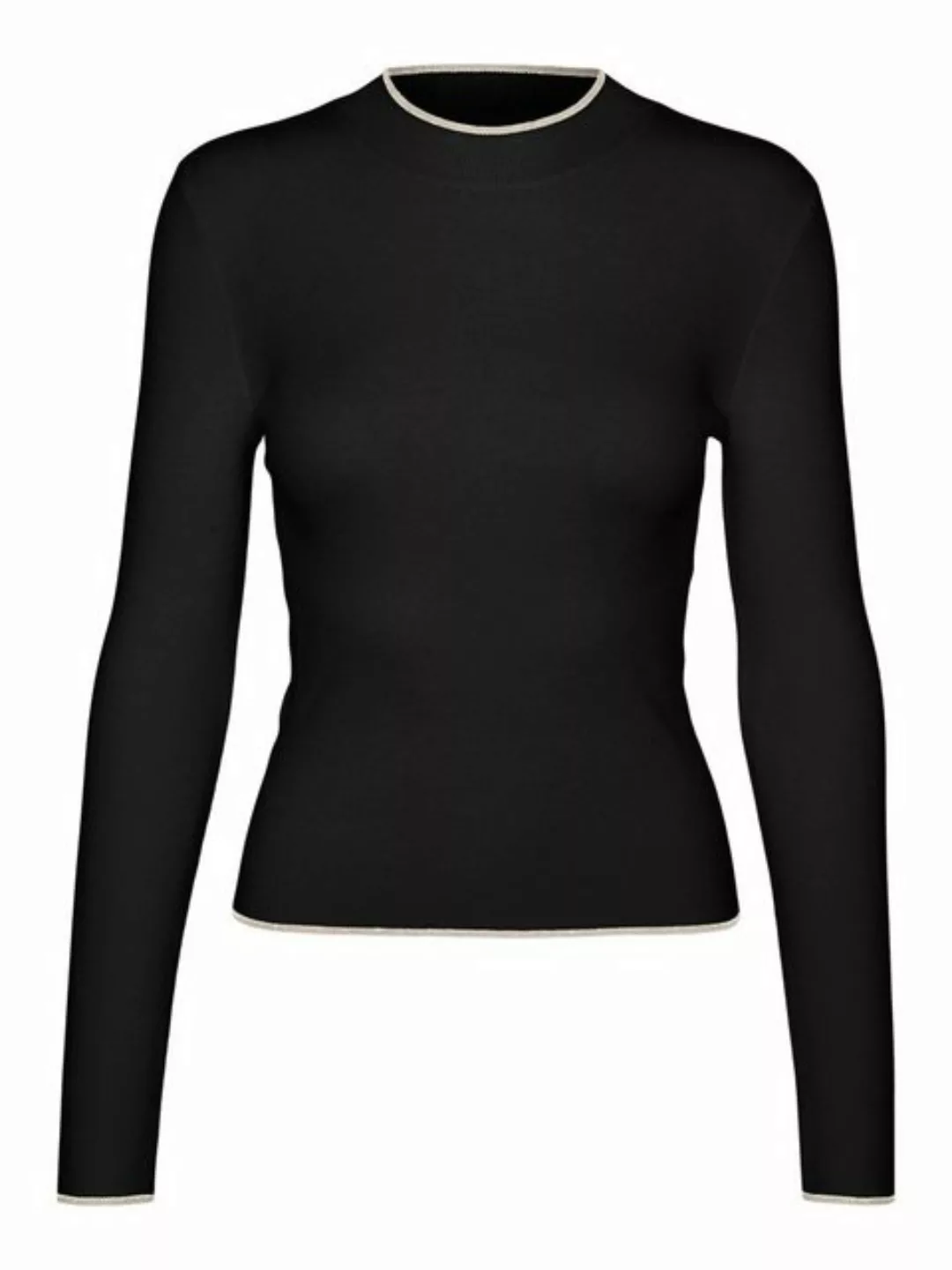 Vero Moda Rundhalspullover VMFLOUNCY LS HIGHNECK PULLOVER GA günstig online kaufen