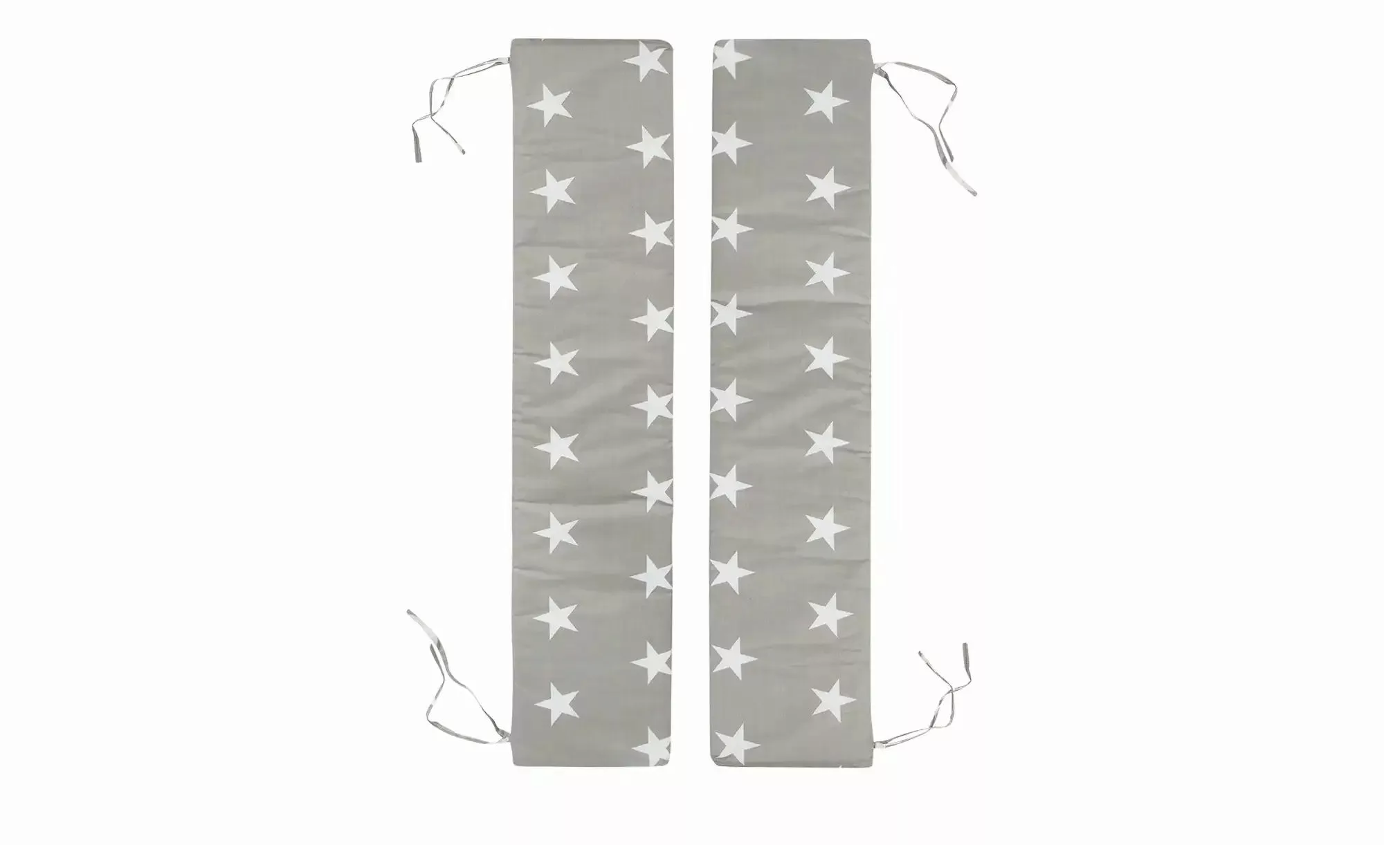 Roba Kissenset, 2er Set  Little Stars ¦ grau ¦ Maße (cm): B: 89 H: 2 T: 18 günstig online kaufen