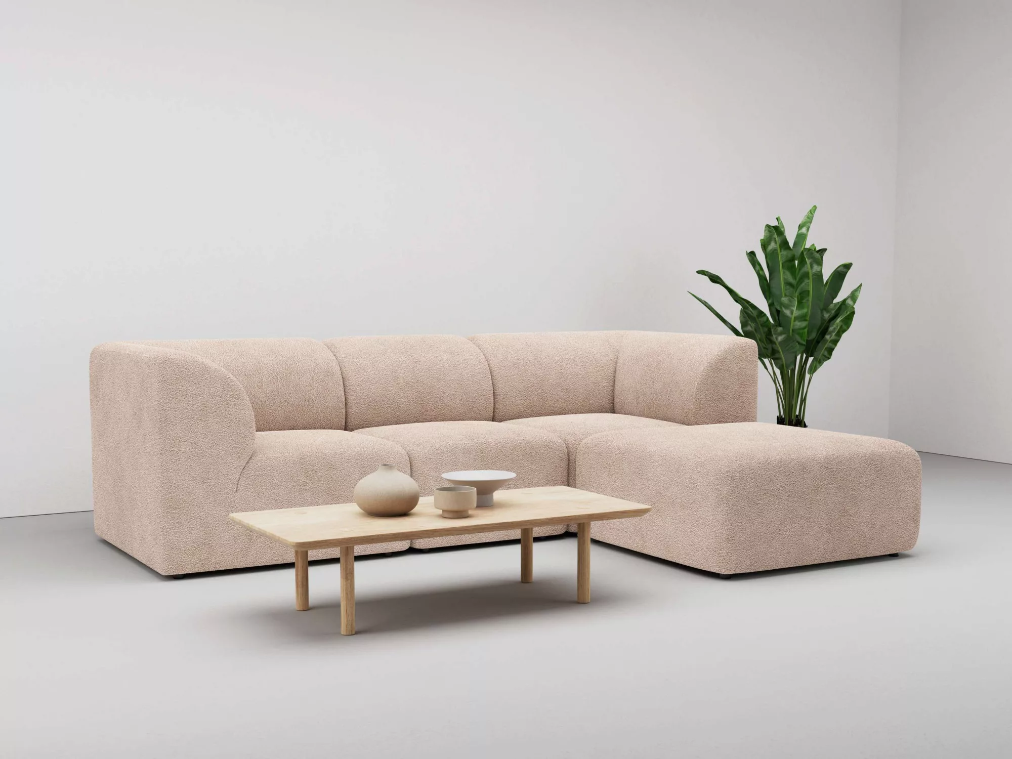 LeGer Home by Lena Gercke Ecksofa "Floria", Module unterschiedlich kombinie günstig online kaufen