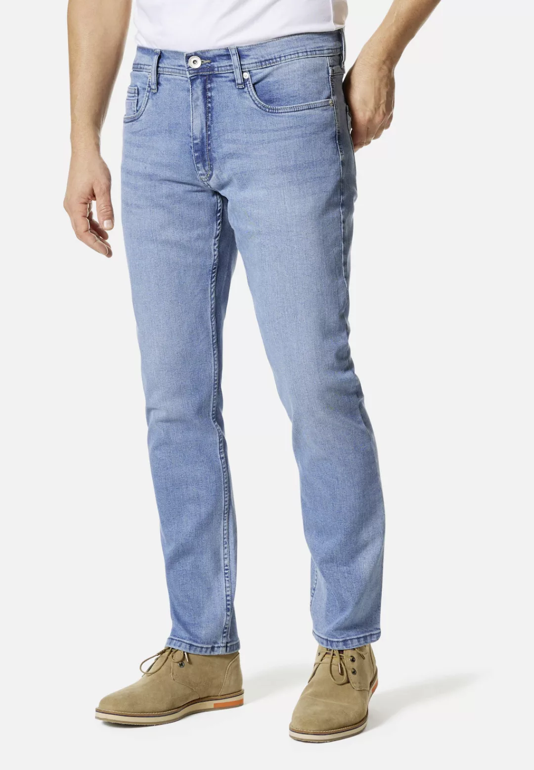 Stooker Men 5-Pocket-Jeans "Glendale Denim Slim Straight Fit", Slim Straigh günstig online kaufen