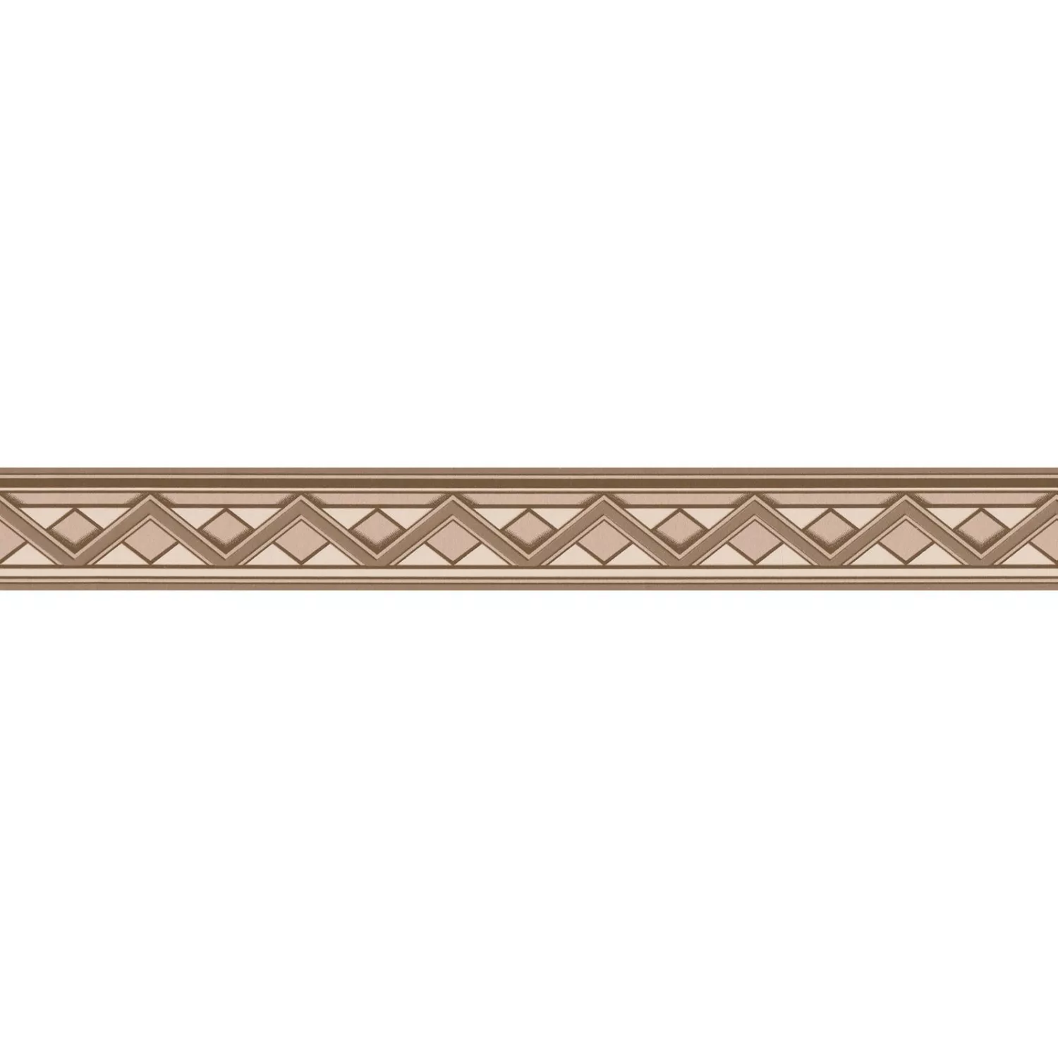 Bricoflor Braune Tapetenbordüre Selbstklebend Klassische Tapeten Bordüre mi günstig online kaufen