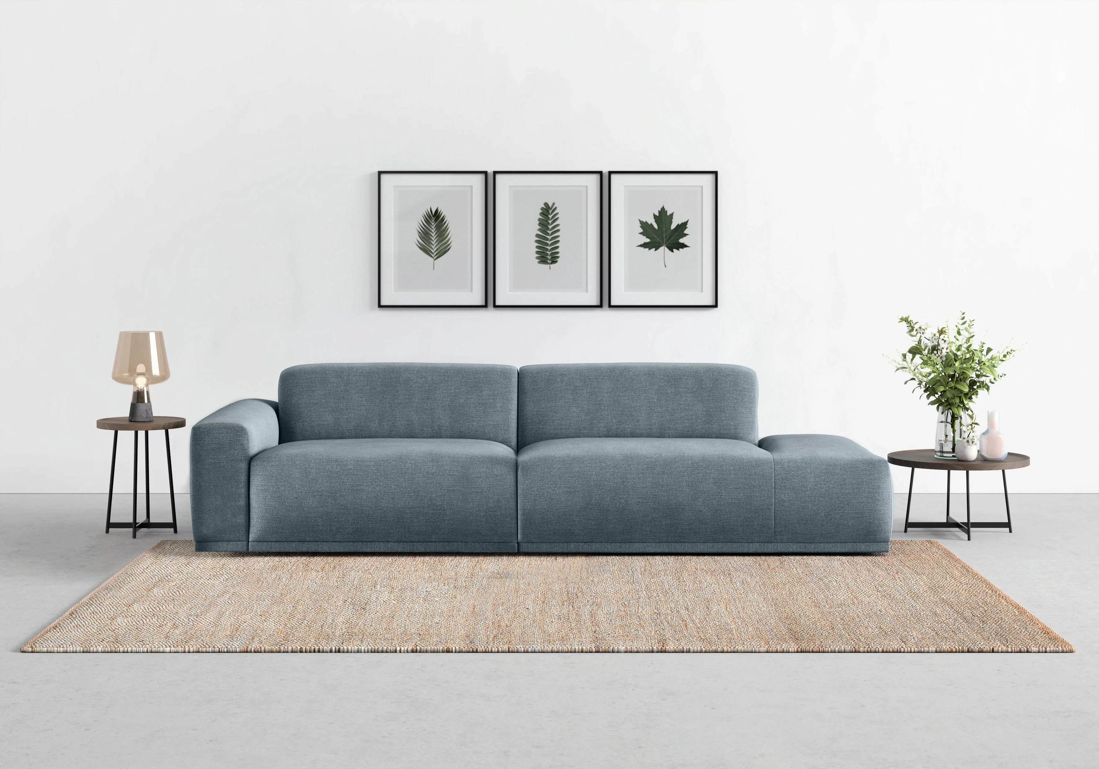 TRENDMANUFAKTUR Big-Sofa "Braga, mit hochwertigem Kaltschaum, Megasofa, in günstig online kaufen