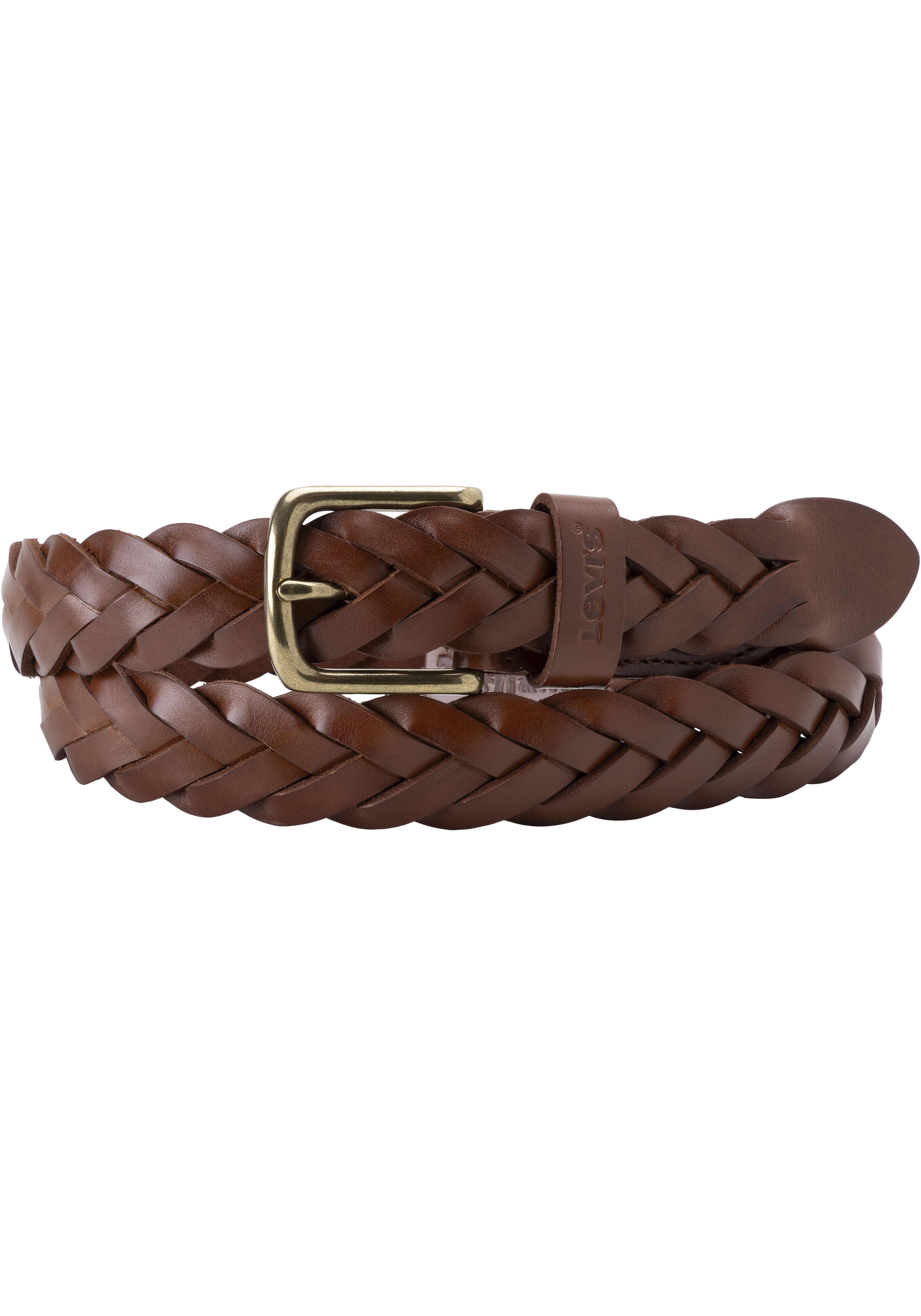 Levis Ledergürtel "LEATHER BRAID", Unisex günstig online kaufen