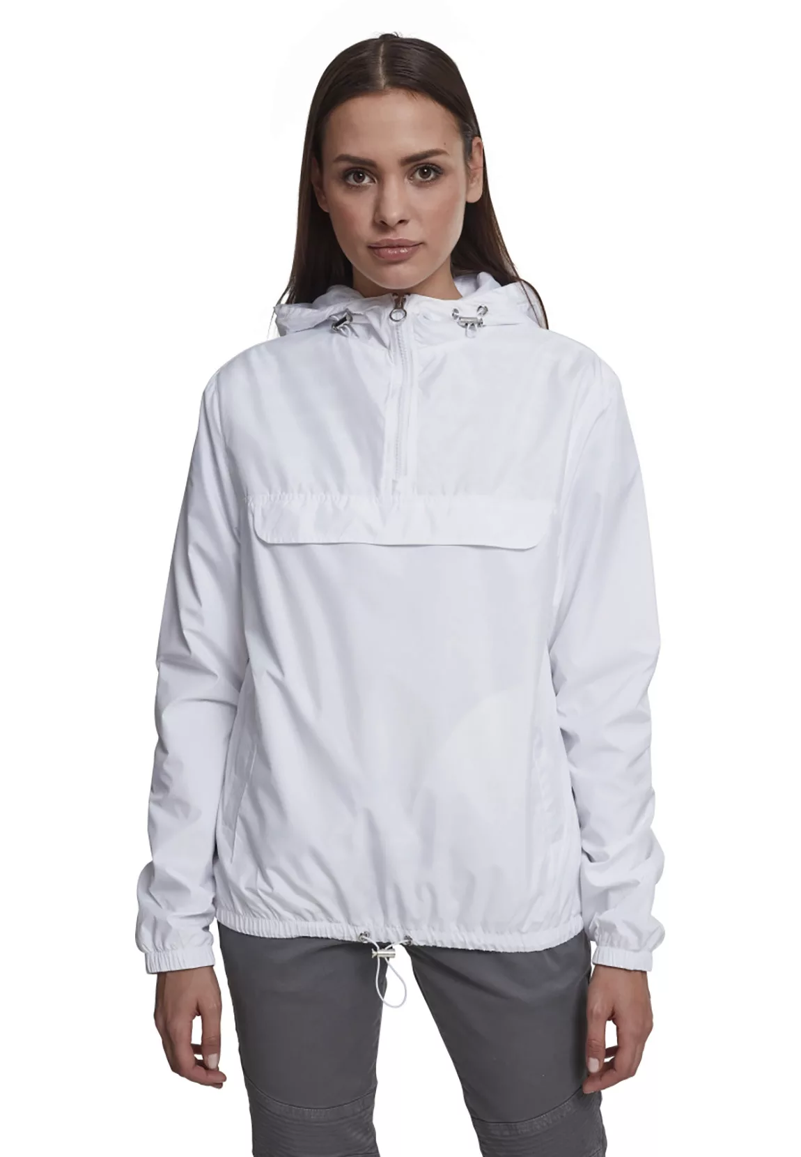 Urban Classics Damen Jacke Basic Pull Over Jacket günstig online kaufen
