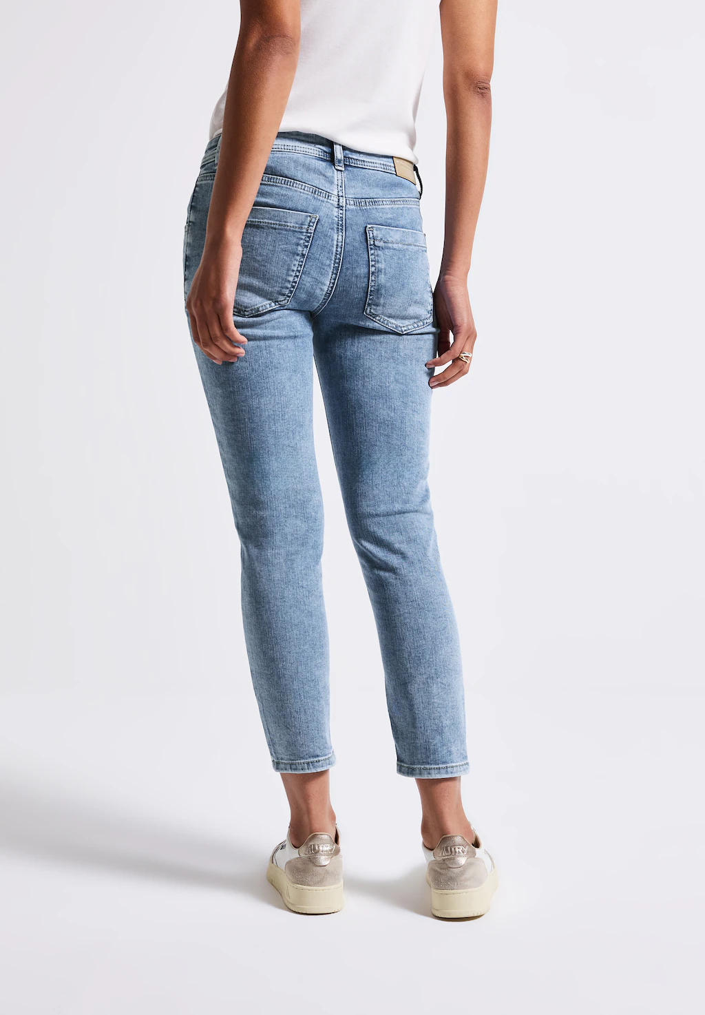 STREET ONE Gerade Jeans, aus Baumwolle mit Stretchanteil günstig online kaufen