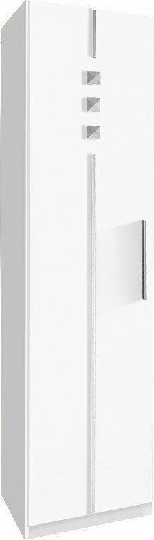 priess Kleiderschrank, 1-bis 5-türig, mit silberfarbigen Applikationen günstig online kaufen