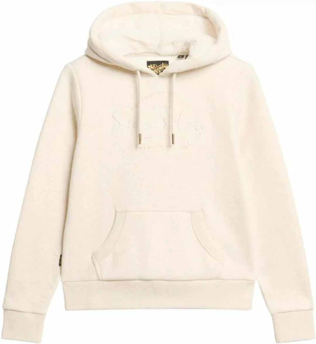 Superdry Kapuzensweatshirt Luxe Metallic Logo Hoodie günstig online kaufen