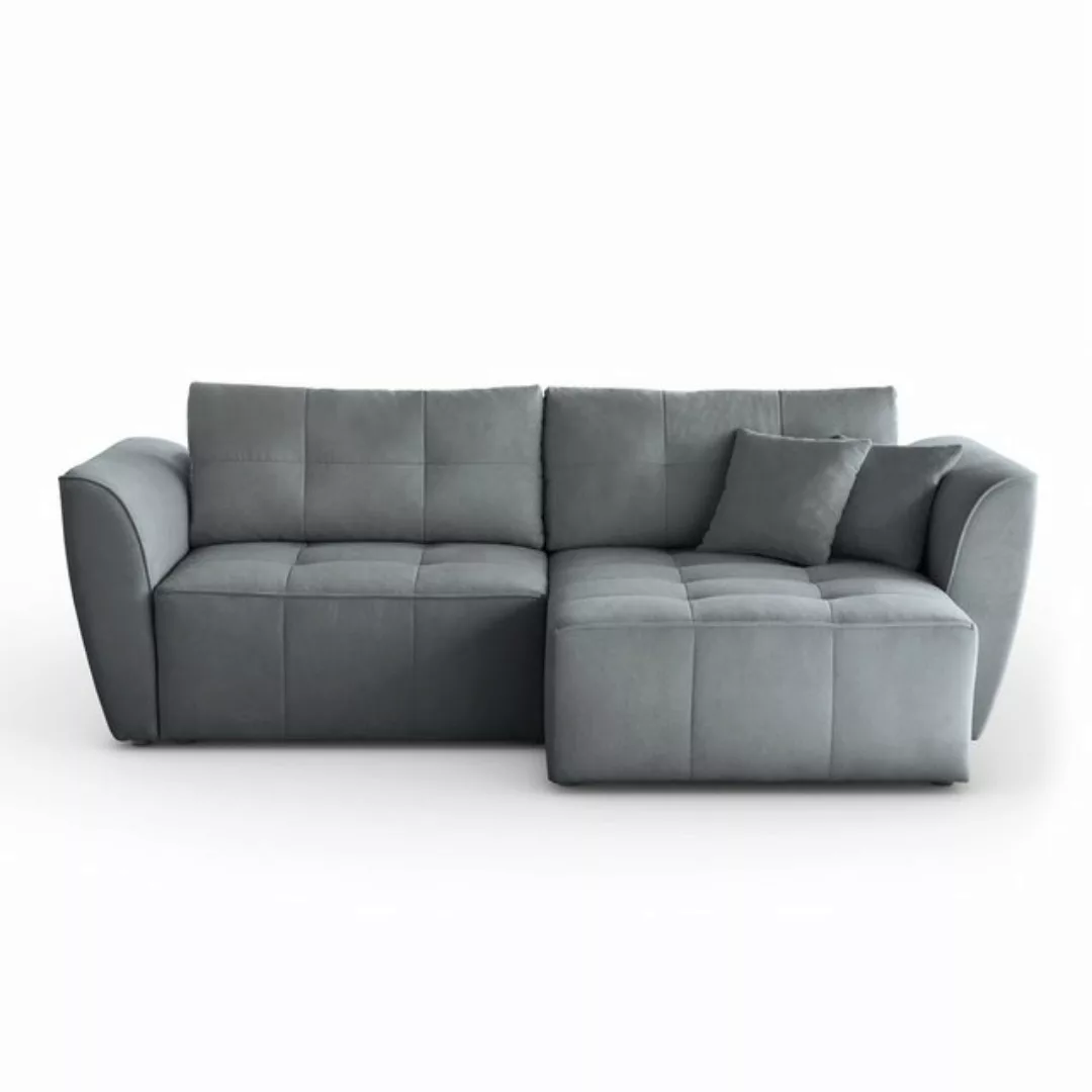 Beautysofa Ecksofa BAHAMA, B:250/H:70/T:145cm, mit Schlaffunktion, universe günstig online kaufen