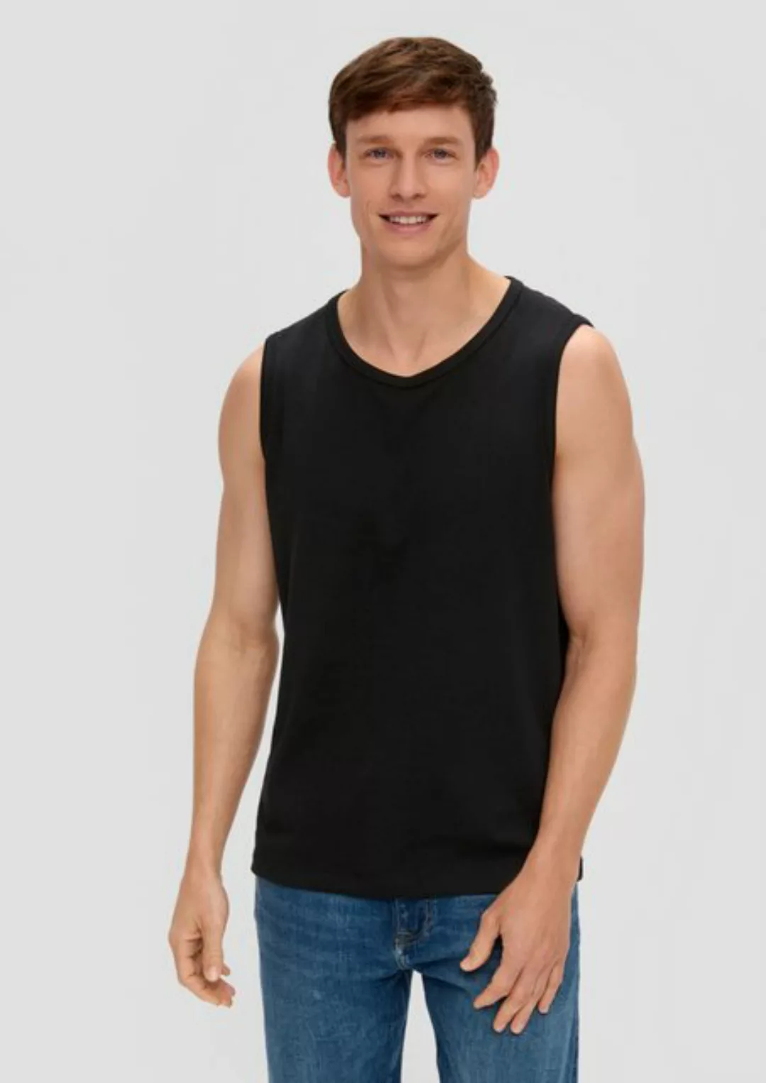 s.Oliver Kurzarmshirt Tanktop im 2er-Pack günstig online kaufen