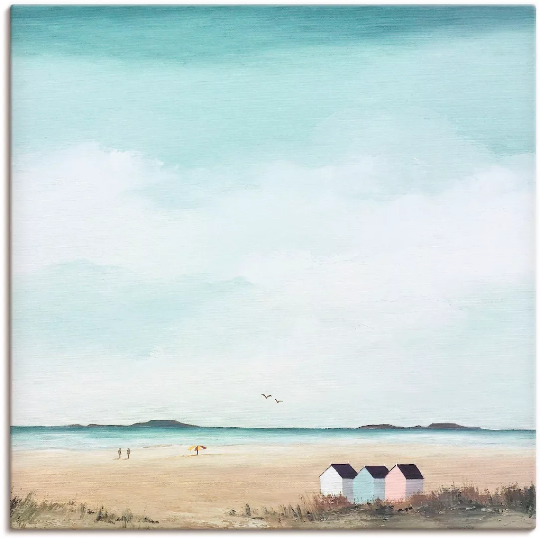 Artland Wandbild »Sonniger Morgen IV«, Strand, (1 St.) günstig online kaufen