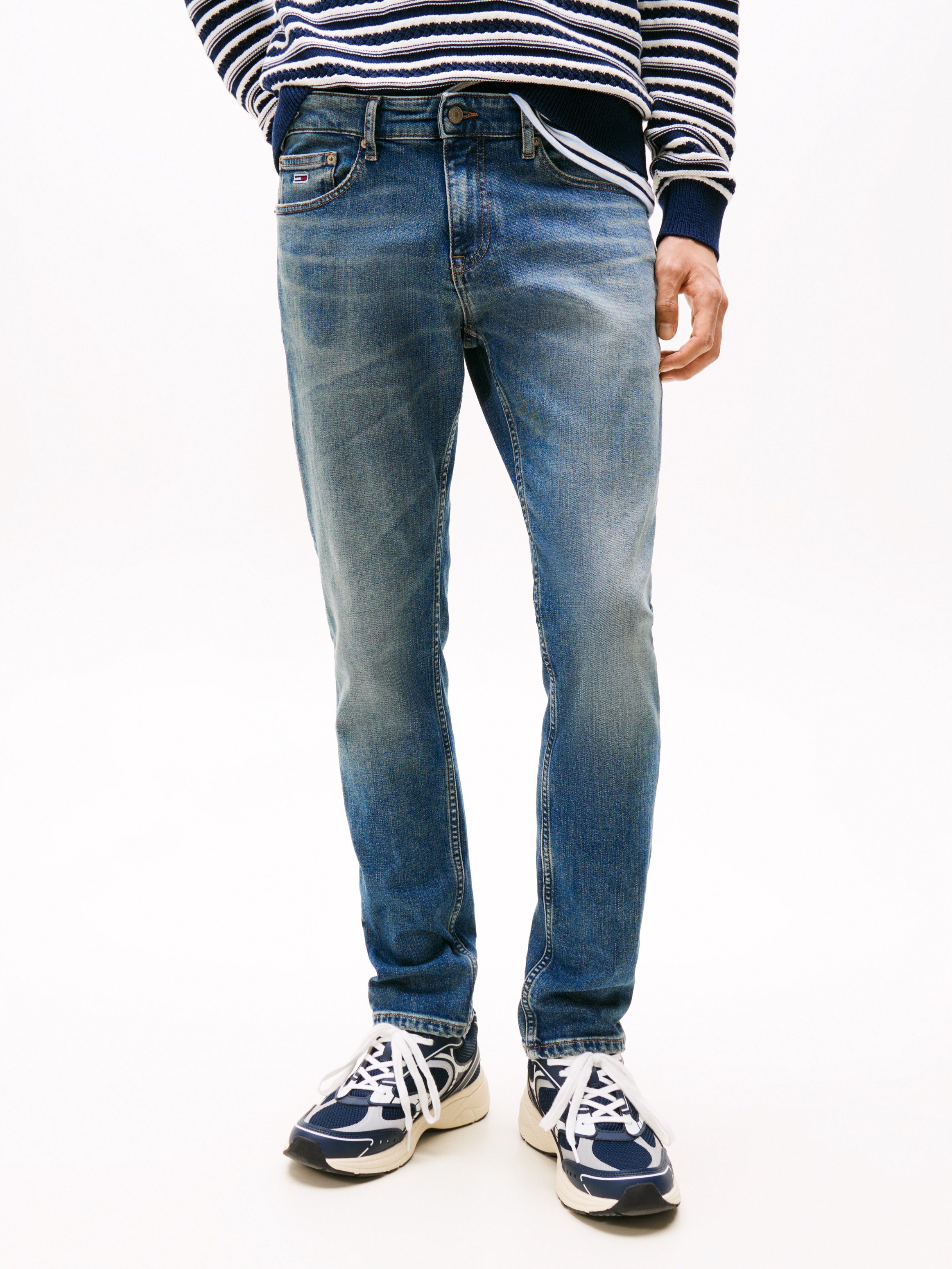 Tommy Jeans Slim-fit-Jeans "Scanton Slim", Slim‑Fit‑Jeans mit mittlerer Lei günstig online kaufen