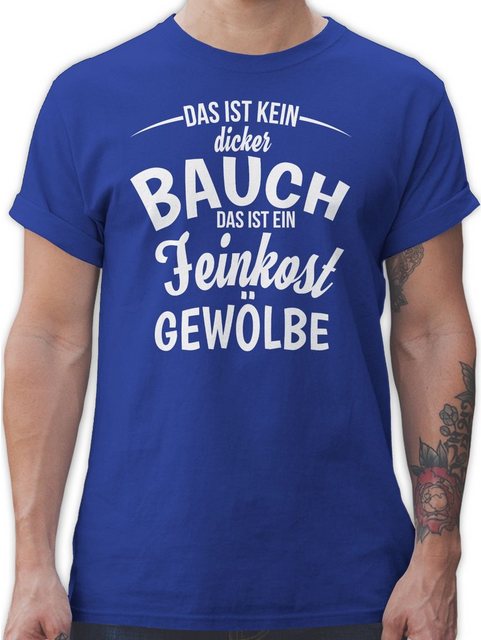 Shirtracer T-Shirt Das ist kein dicker Bauch Sprüche Statement mit Spruch günstig online kaufen