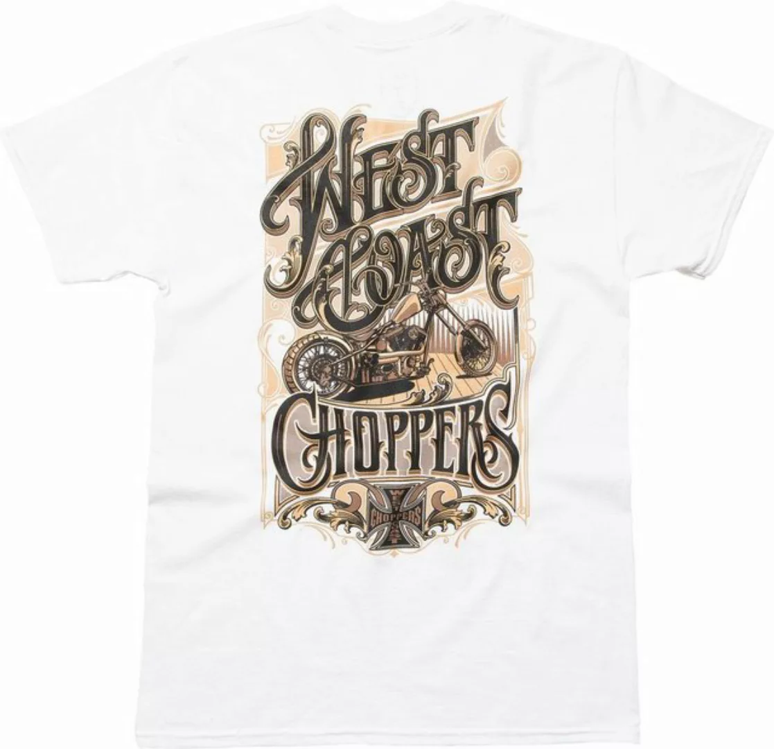 West Coast Choppers T-Shirt Lock-Up T-Shirt White günstig online kaufen