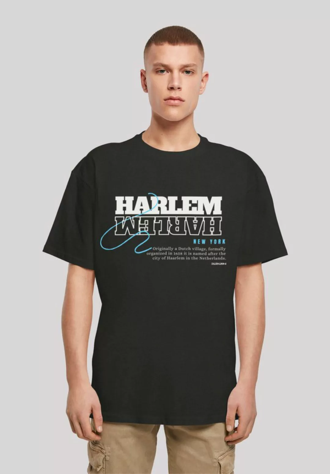 F4NT4STIC T-Shirt Harlem OVERSIZE TEE Print günstig online kaufen