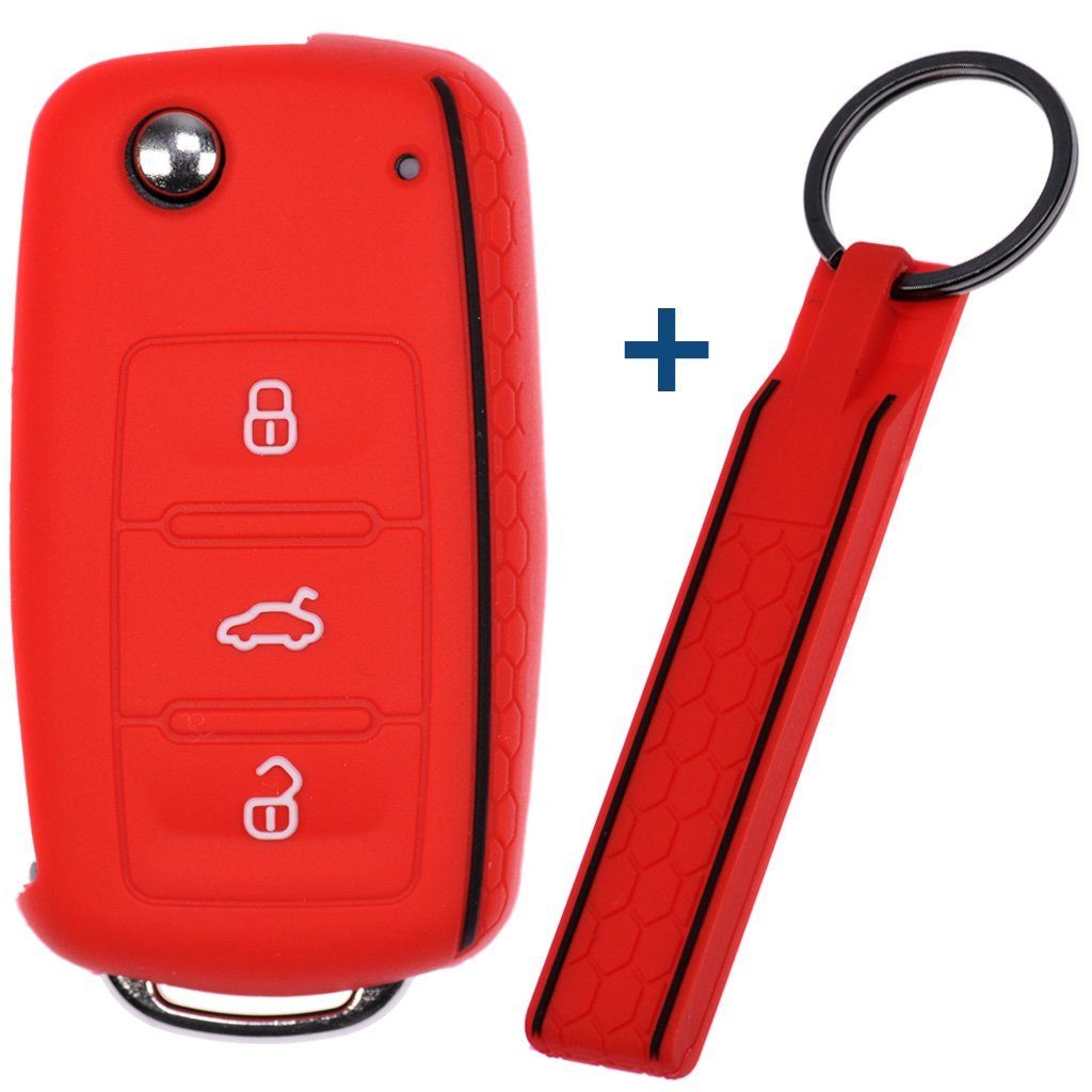 mt-key Schlüsseltasche Autoschlüssel Silikon Schutzhülle mit günstig online kaufen