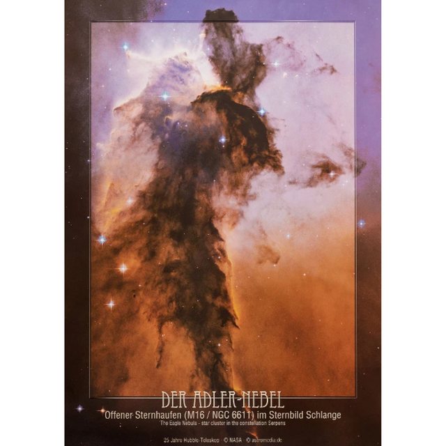 Astromedia Teleskop AstroMedia Poster Der Adler-Nebel günstig online kaufen