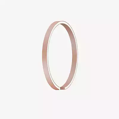 Occhio Mito Sfera Su 40 Leuchtspiegel LED, Kopf gold matt - Occhio Air günstig online kaufen