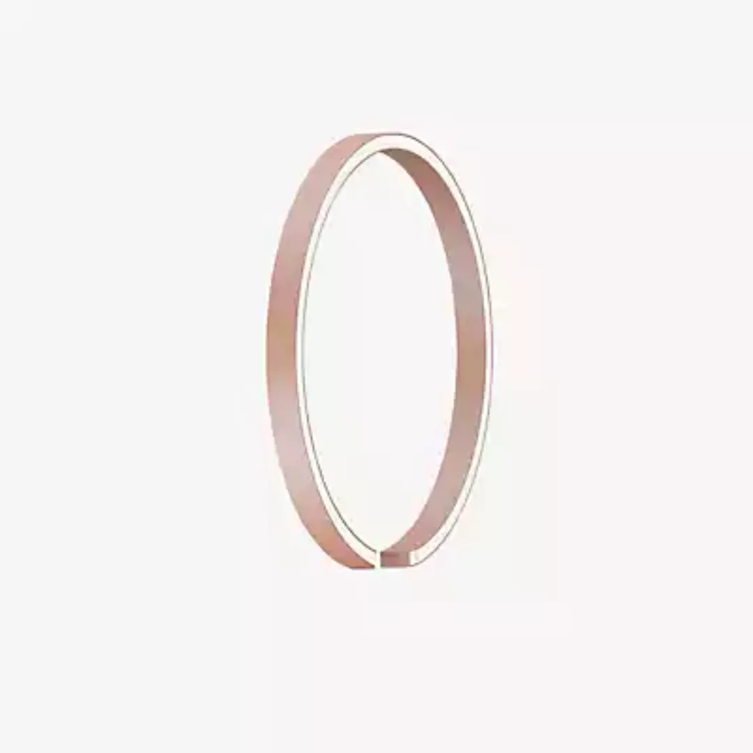 Occhio Mito Sfera Su 40 Leuchtspiegel LED, Kopf gold matt - Occhio Air günstig online kaufen