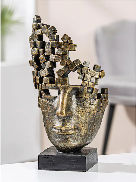 Casablanca by Gilde Dekofigur "Skulptur "Male Mask"" günstig online kaufen